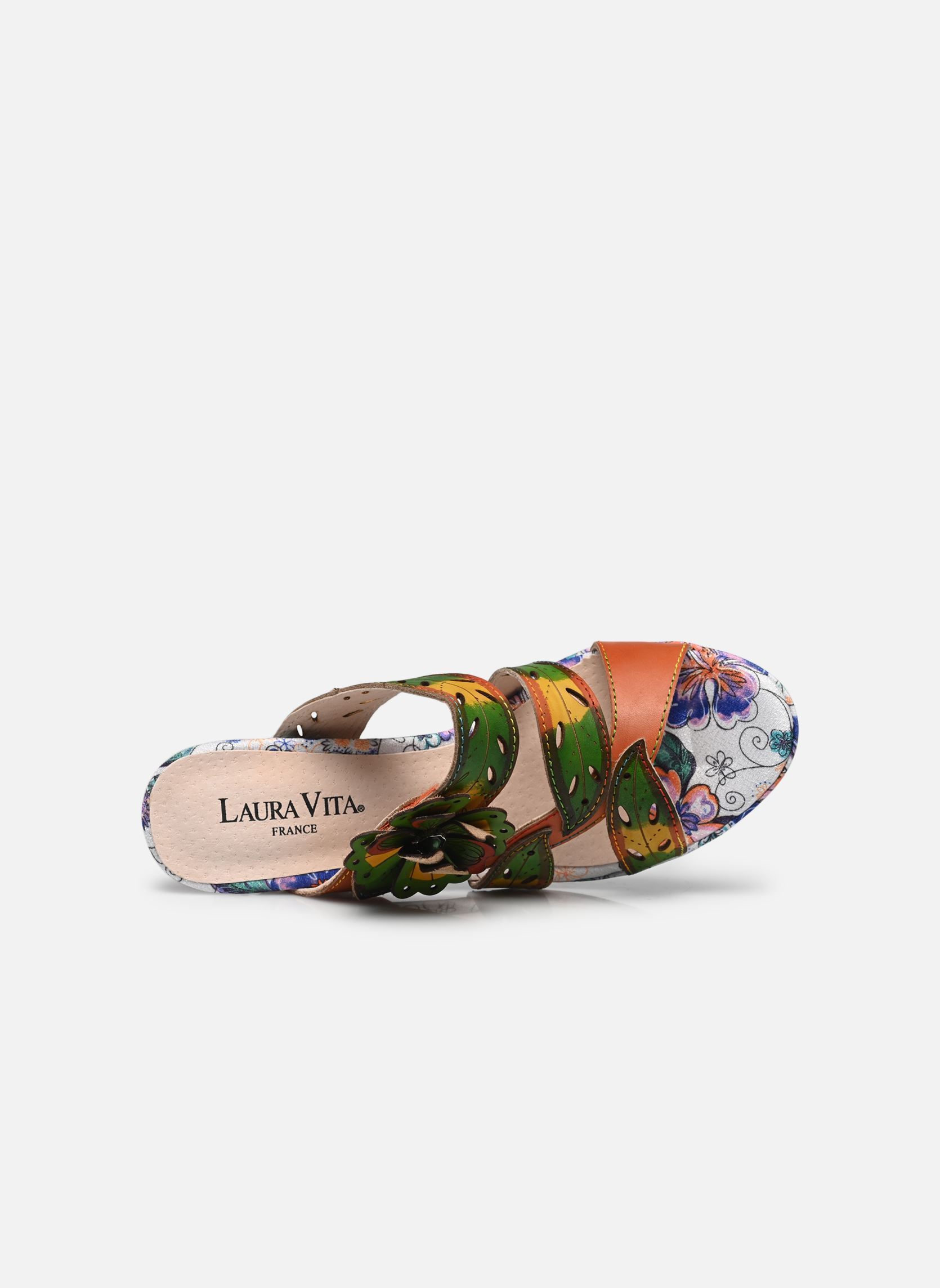 Mules et sabots Hicao 11 femme multicolore Laura Vita Mules et sabots Hicao 11 femme multicolore Camel