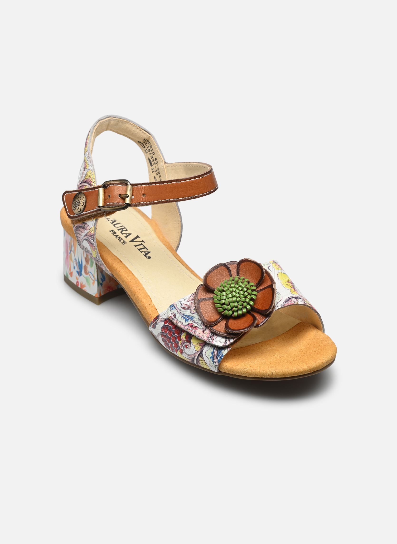Sandalen Hucbio 43 damen mehrfarbig Laura Vita Sandalen Hucbio 43 damen mehrfarbig Camel