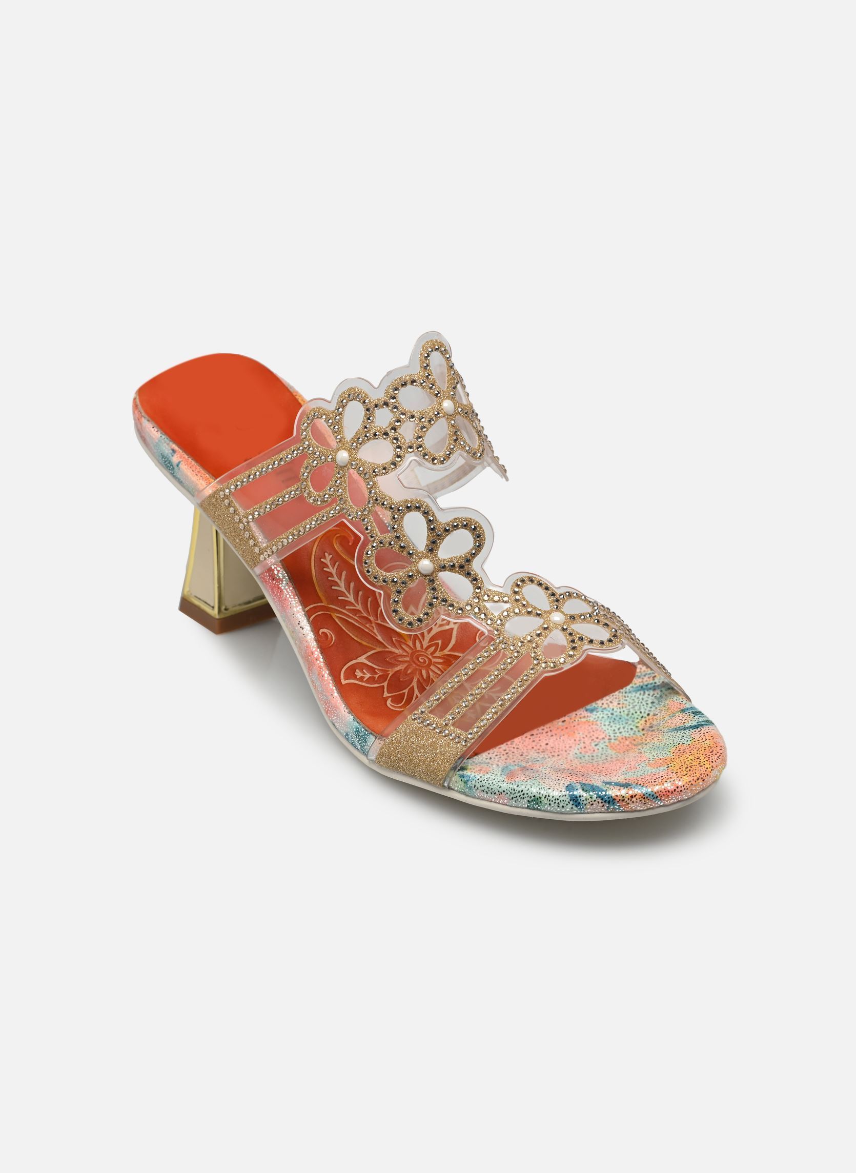 Pantoletten und Clogs Leslyo 06 damen orange Laura Vita Pantoletten und Clogs Leslyo 06 damen orange Orange