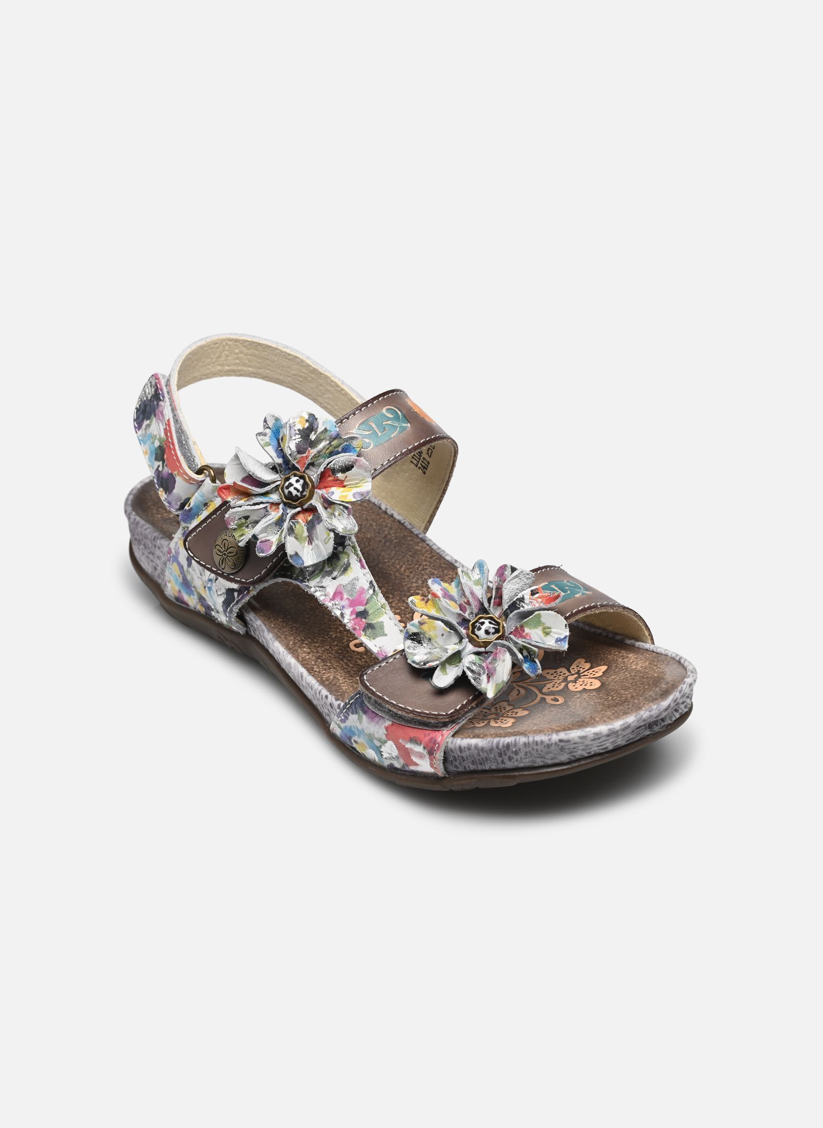 Keil- und Plateausandalen Liloo 06 damen mehrfarbig Laura Vita Keil- und Plateausandalen Liloo 06 damen mehrfarbig GRIS