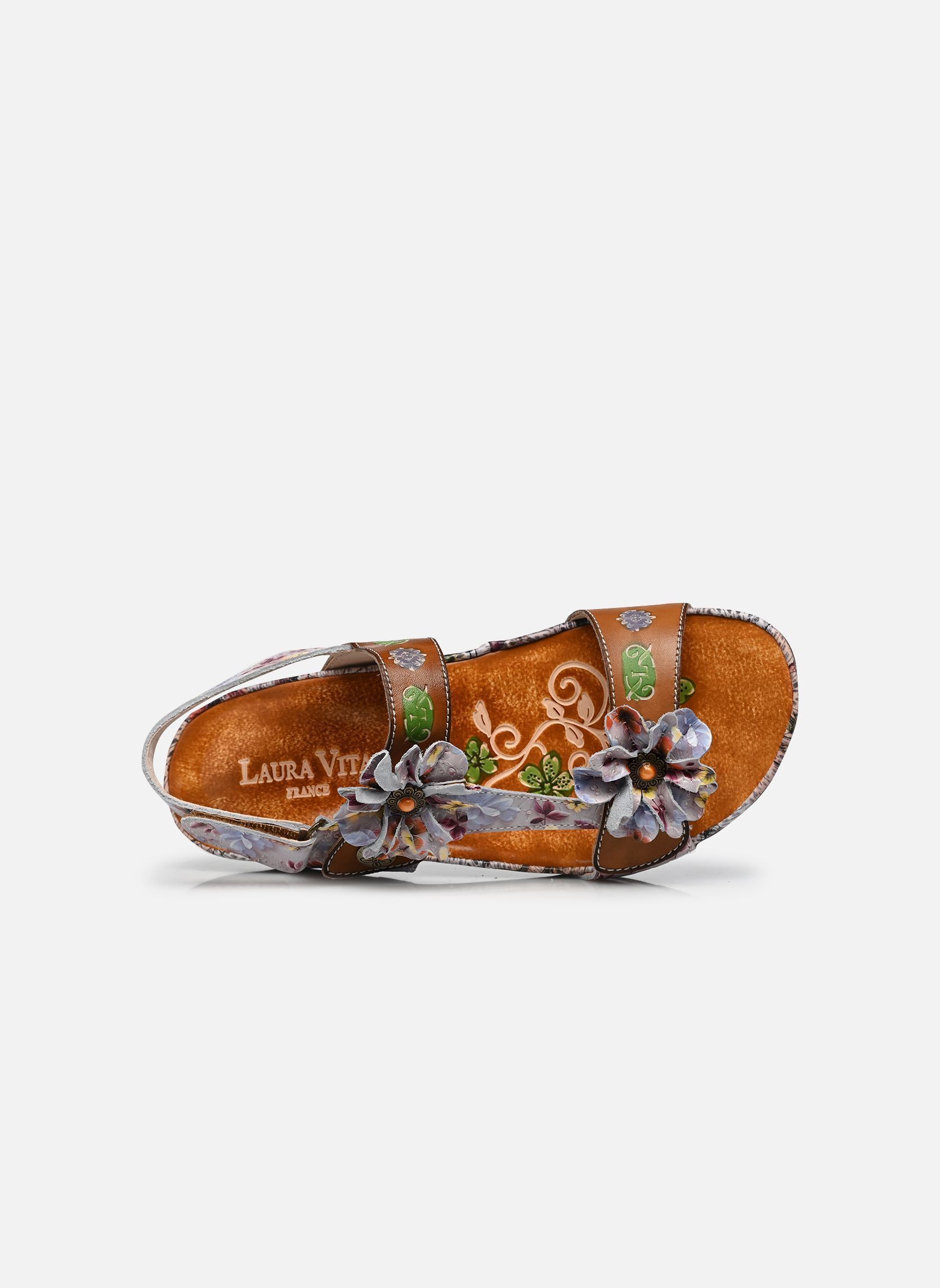 Keil- und Plateausandalen Liloo 06 damen braun Laura Vita Keil- und Plateausandalen Liloo 06 damen braun Beige
