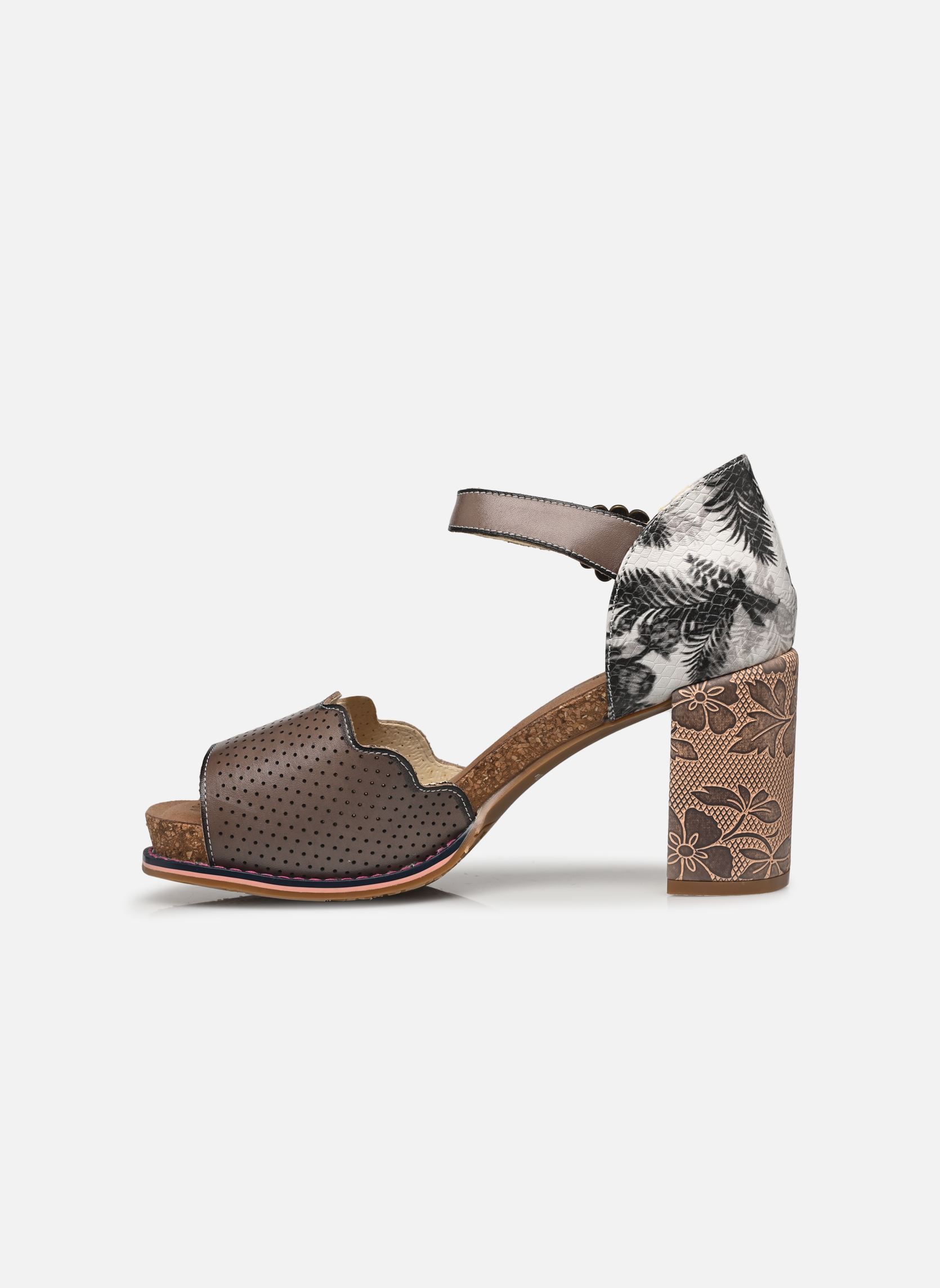 Sandales Nacio 124 femme gris Laura Vita Sandales Nacio 124 femme gris Gris