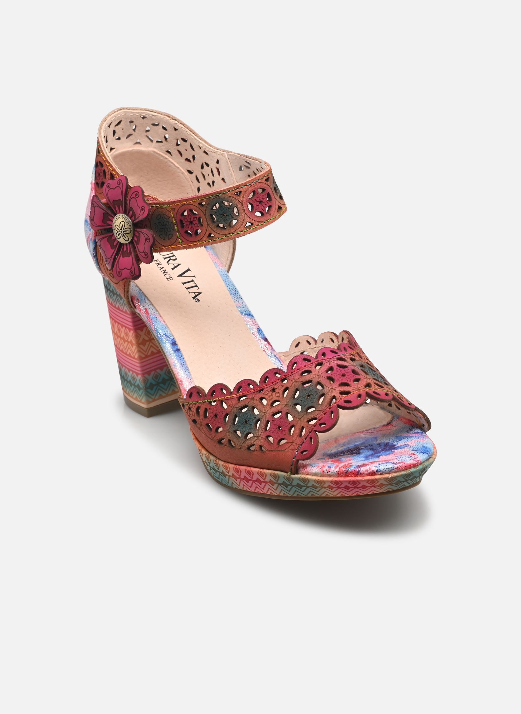 Sandalen Nacio 325 damen rot Laura Vita Sandalen Nacio 325 damen rot Rouge