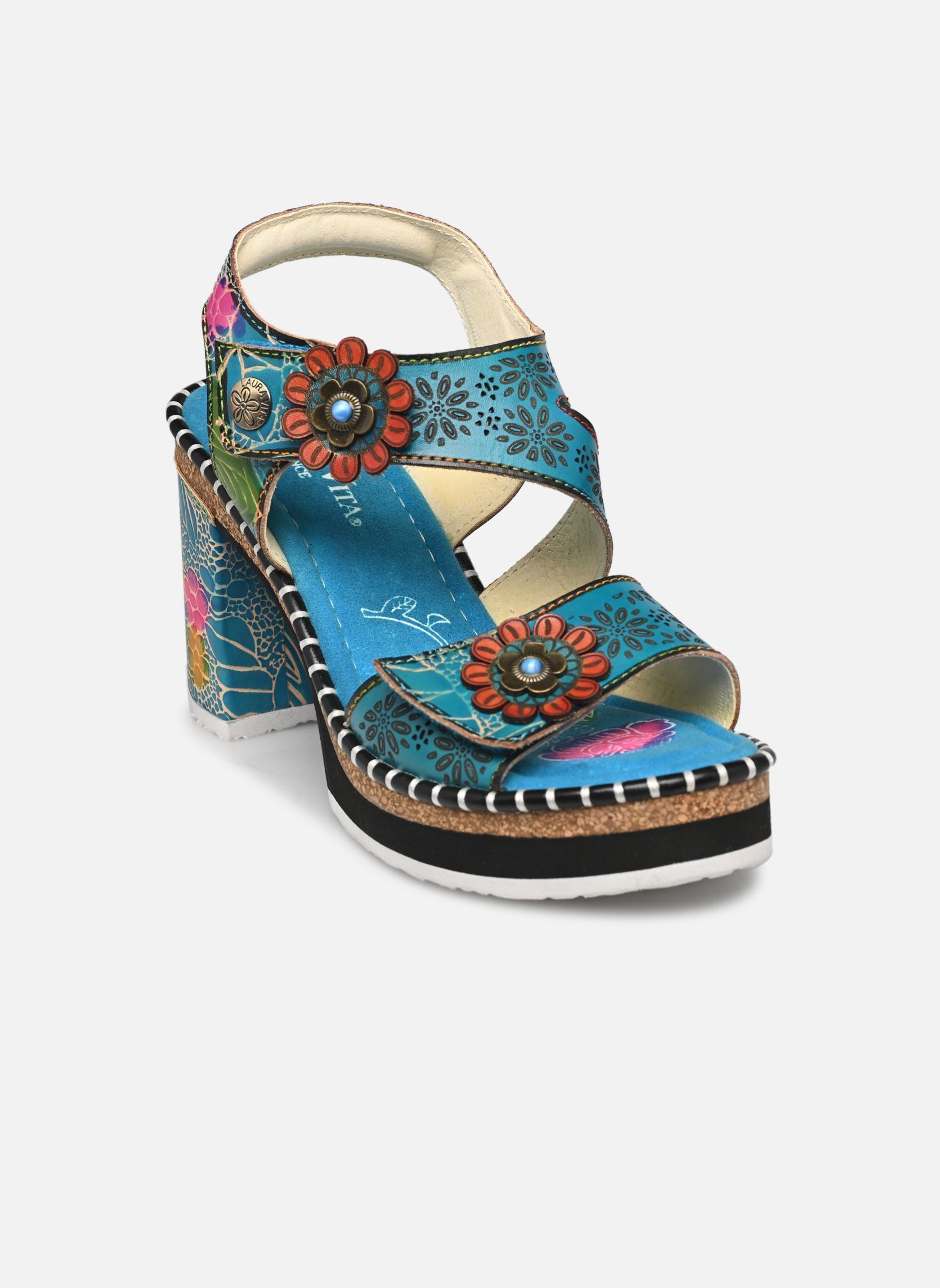 Sandalen Naomio 02 damen blau Laura Vita Sandalen Naomio 02 damen blau Turquoise