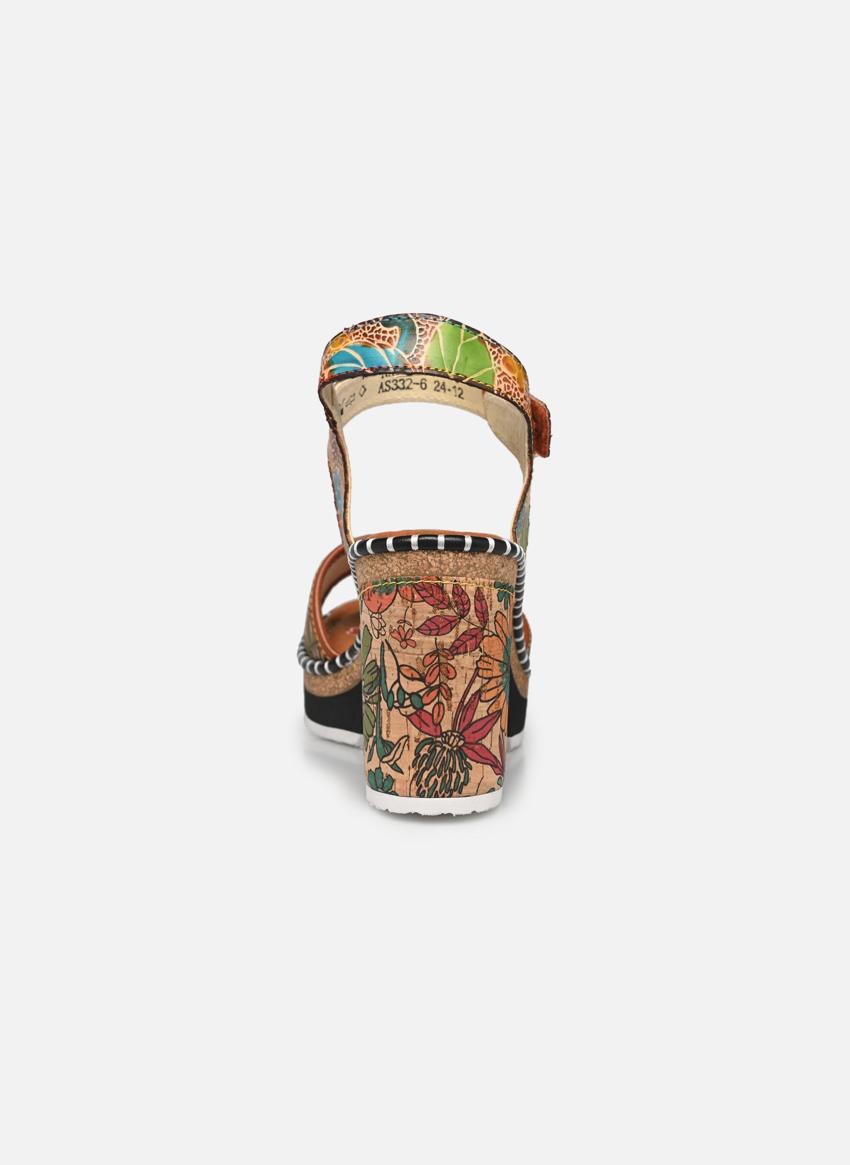 Sandales Naomio 06 femme multicolore Laura Vita Sandales Naomio 06 femme multicolore Camel