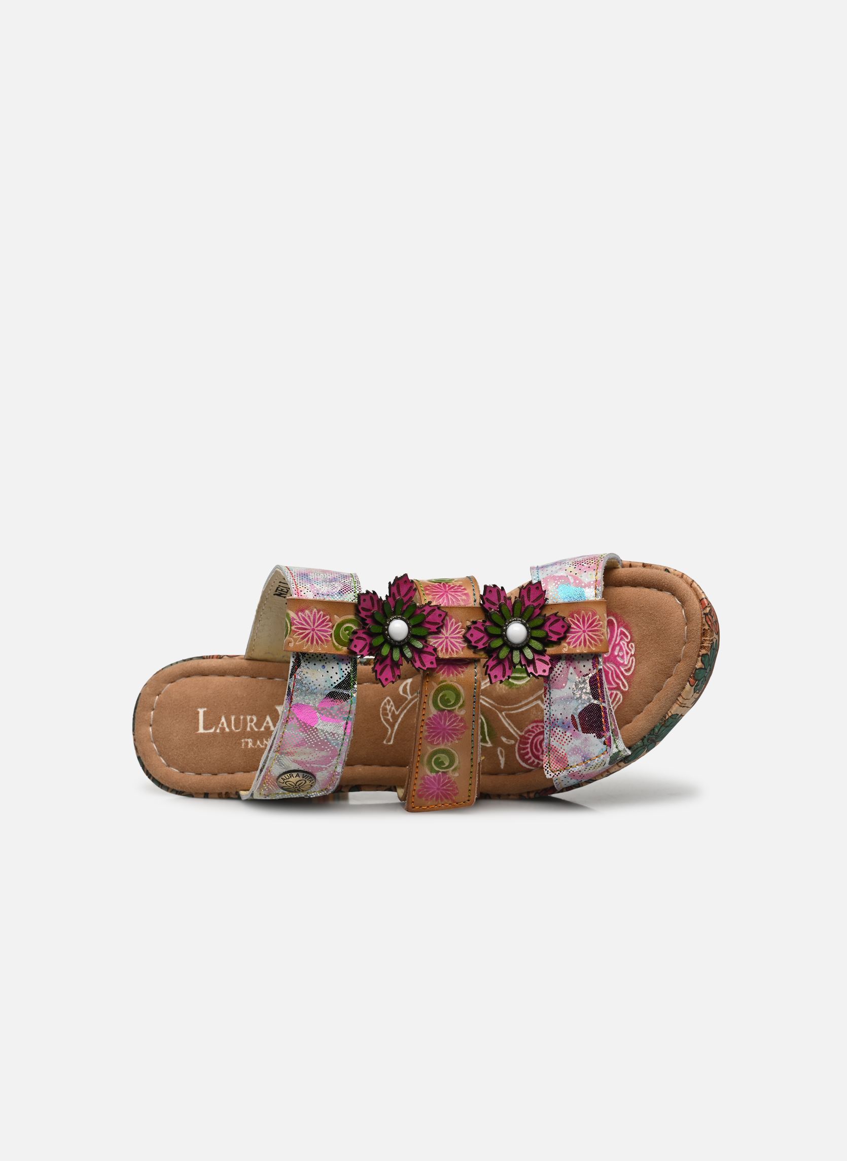 Pantoletten und Clogs Nellao 10 damen mehrfarbig Laura Vita Pantoletten und Clogs Nellao 10 damen mehrfarbig Beige