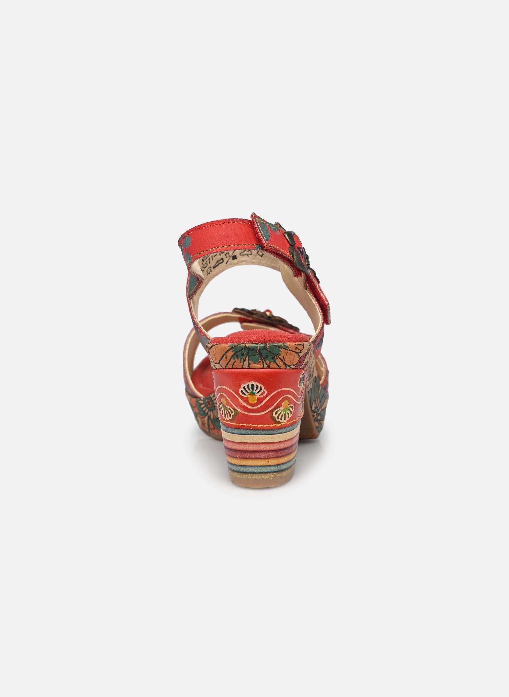 Sandalen Nellao 15 dames rood Laura Vita Sandalen Nellao 15 dames rood Rouge