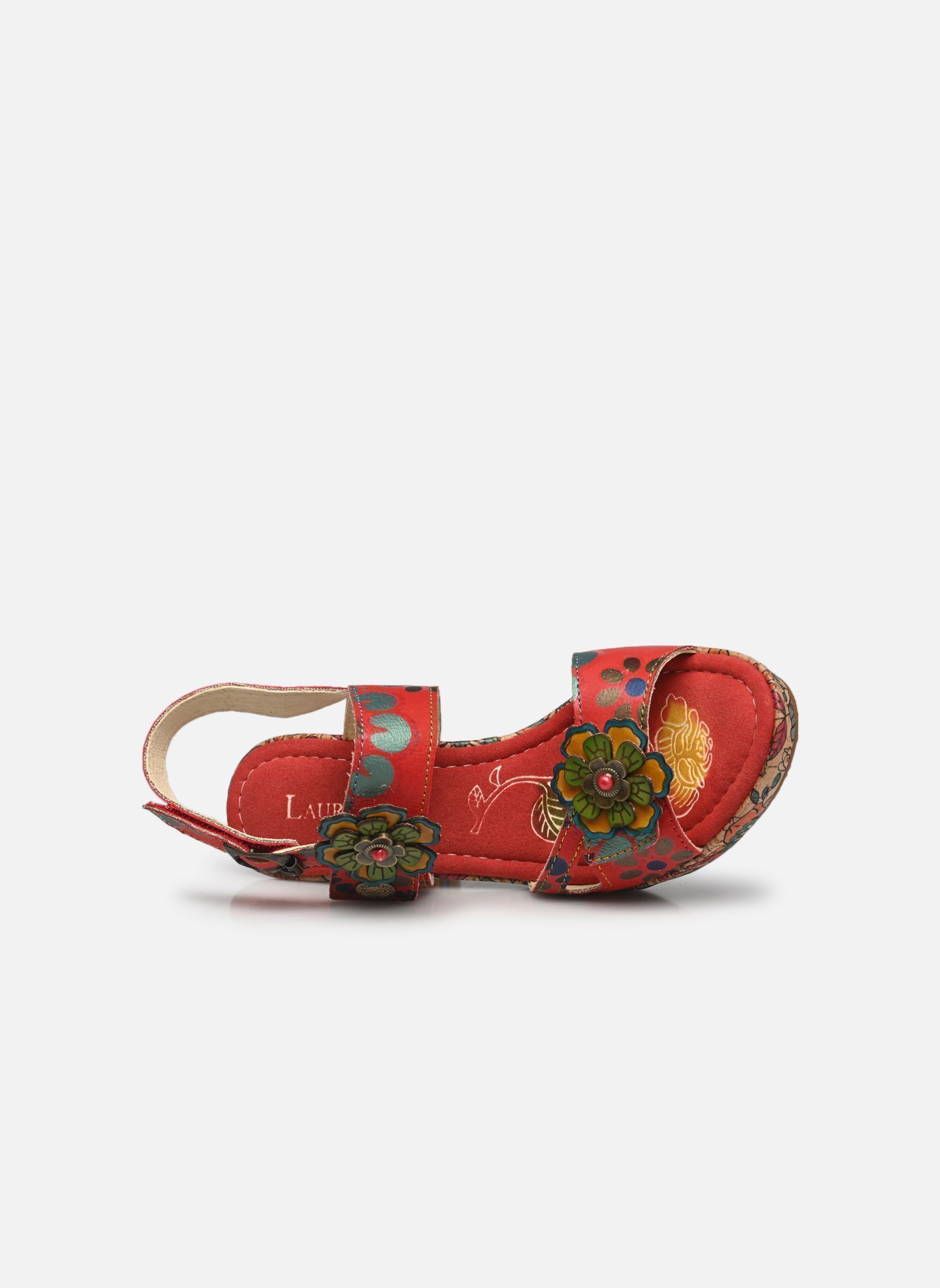 Sandalen Nellao 15 dames rood Laura Vita Sandalen Nellao 15 dames rood Rouge