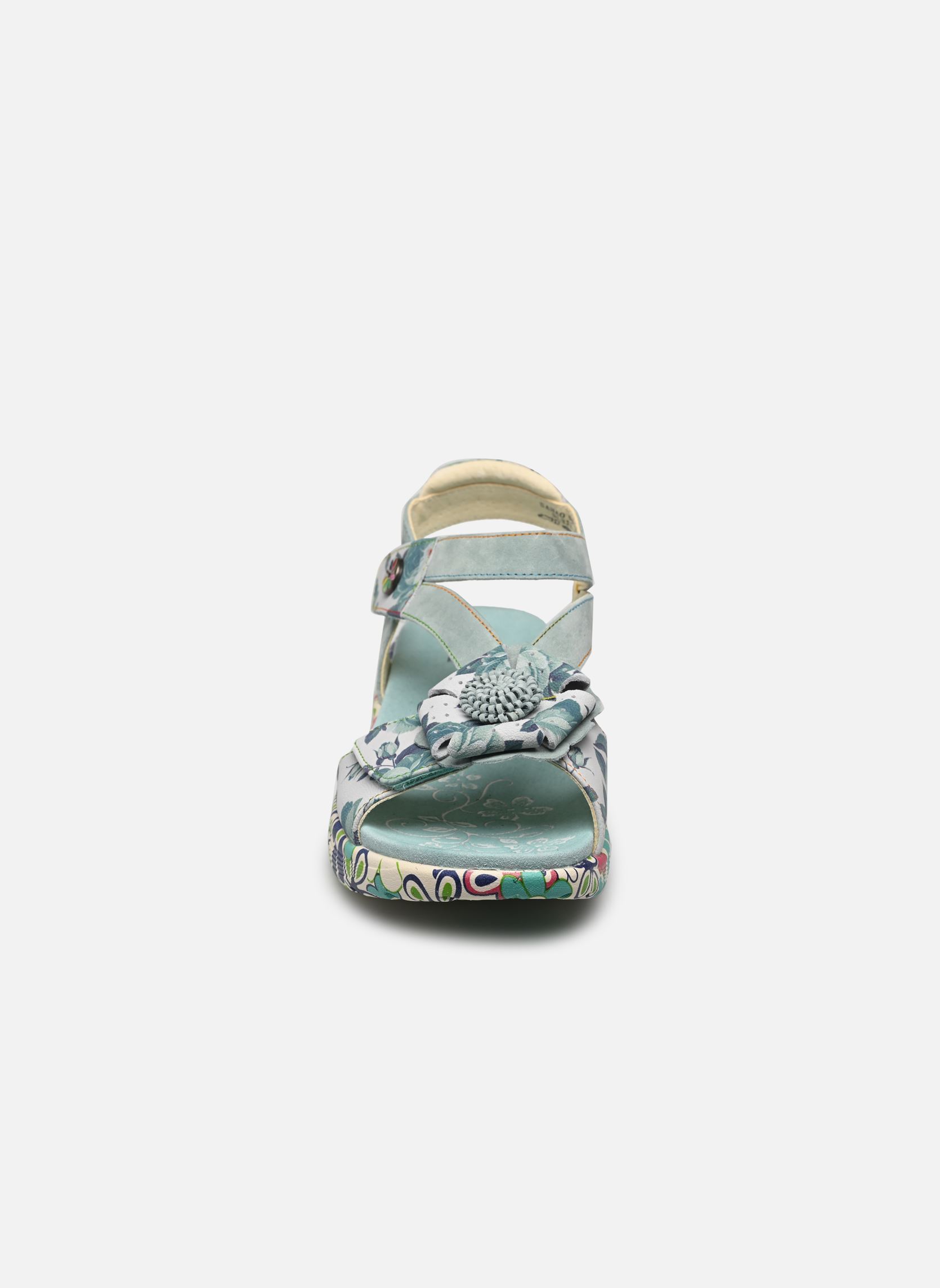 Keil- und Plateausandalen Sanao 04 damen blau Laura Vita Keil- und Plateausandalen Sanao 04 damen blau Ciel