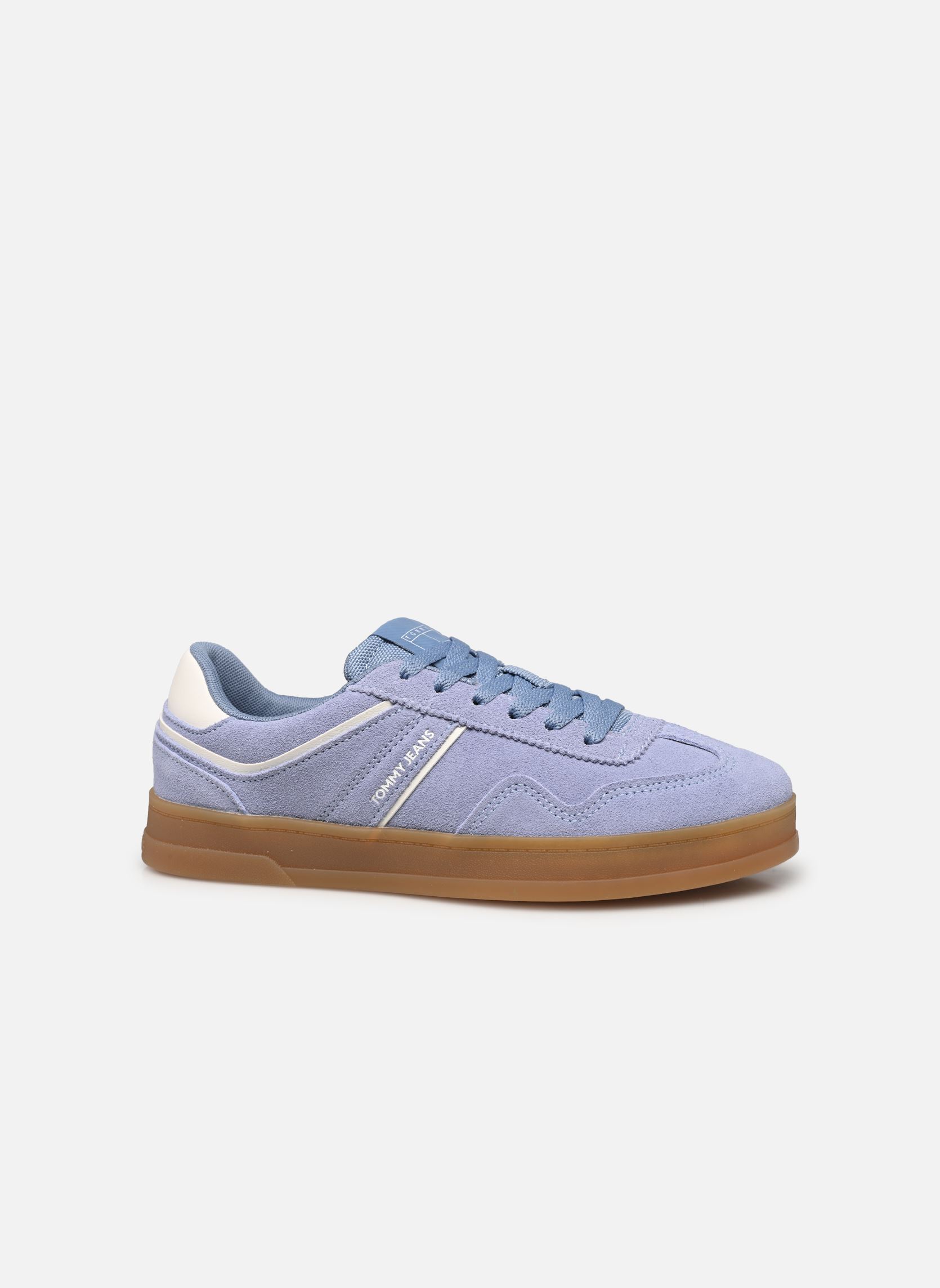 Sneakers The Greenwich Suede dames blauw Tommy Jeans Sneakers The Greenwich Suede dames blauw CLEAR WATER