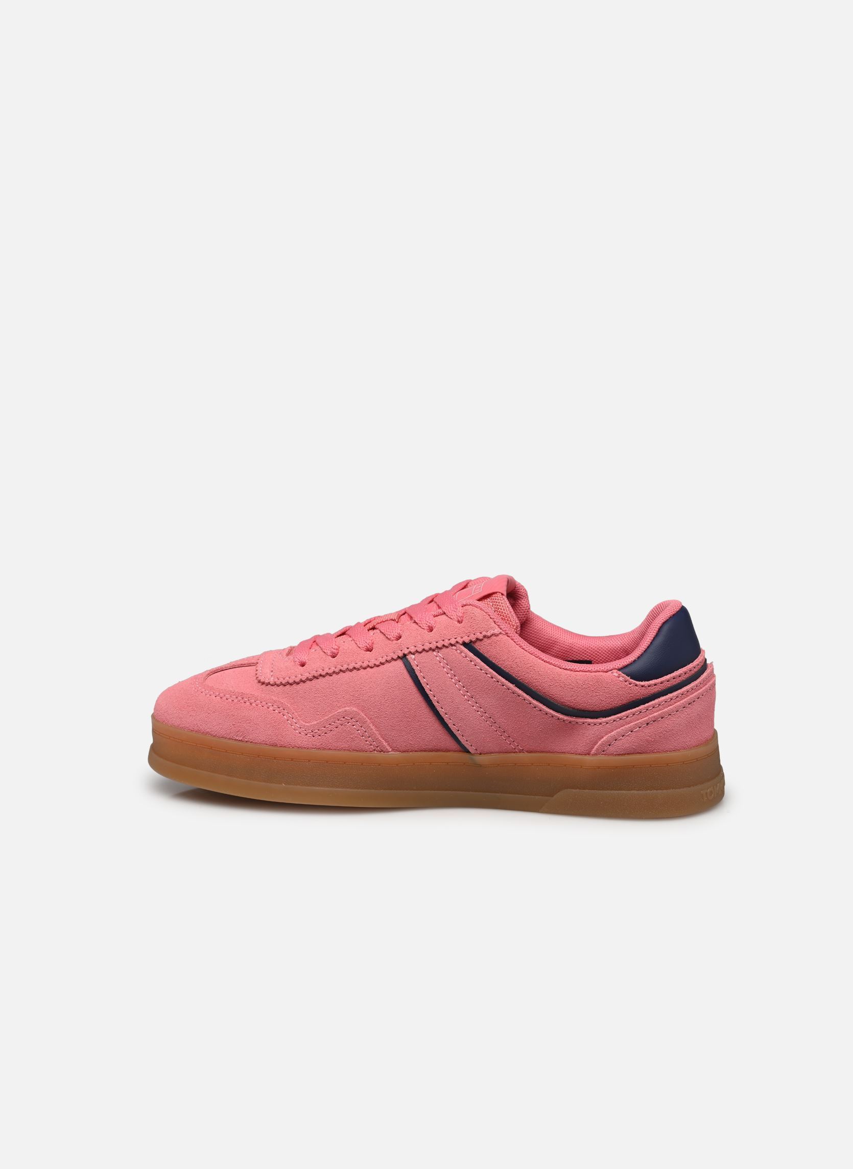 Baskets The Greenwich Suede femme rose Tommy Jeans Baskets The Greenwich Suede femme rose PREPPY PINK