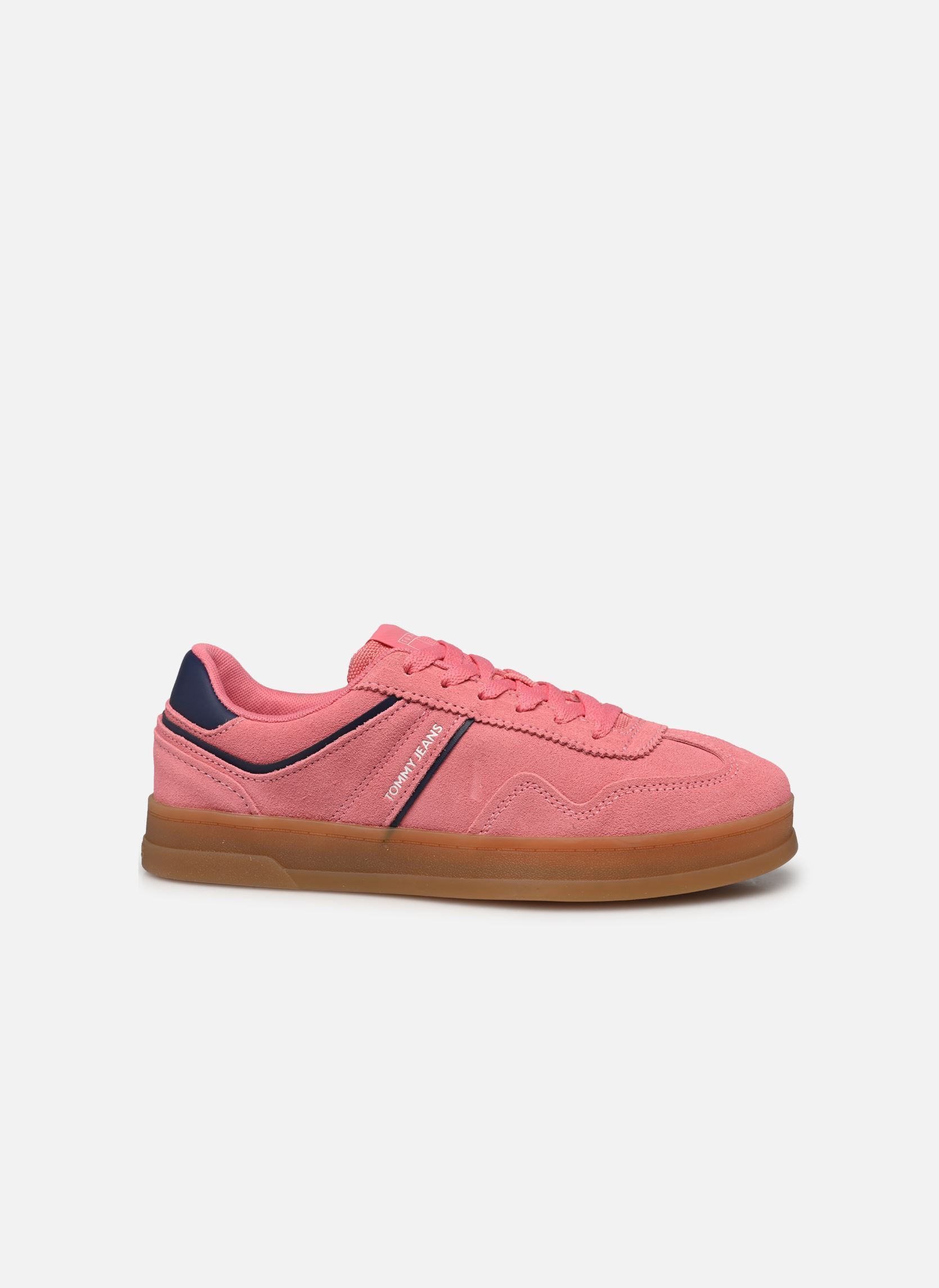 Baskets The Greenwich Suede femme rose Tommy Jeans Baskets The Greenwich Suede femme rose PREPPY PINK