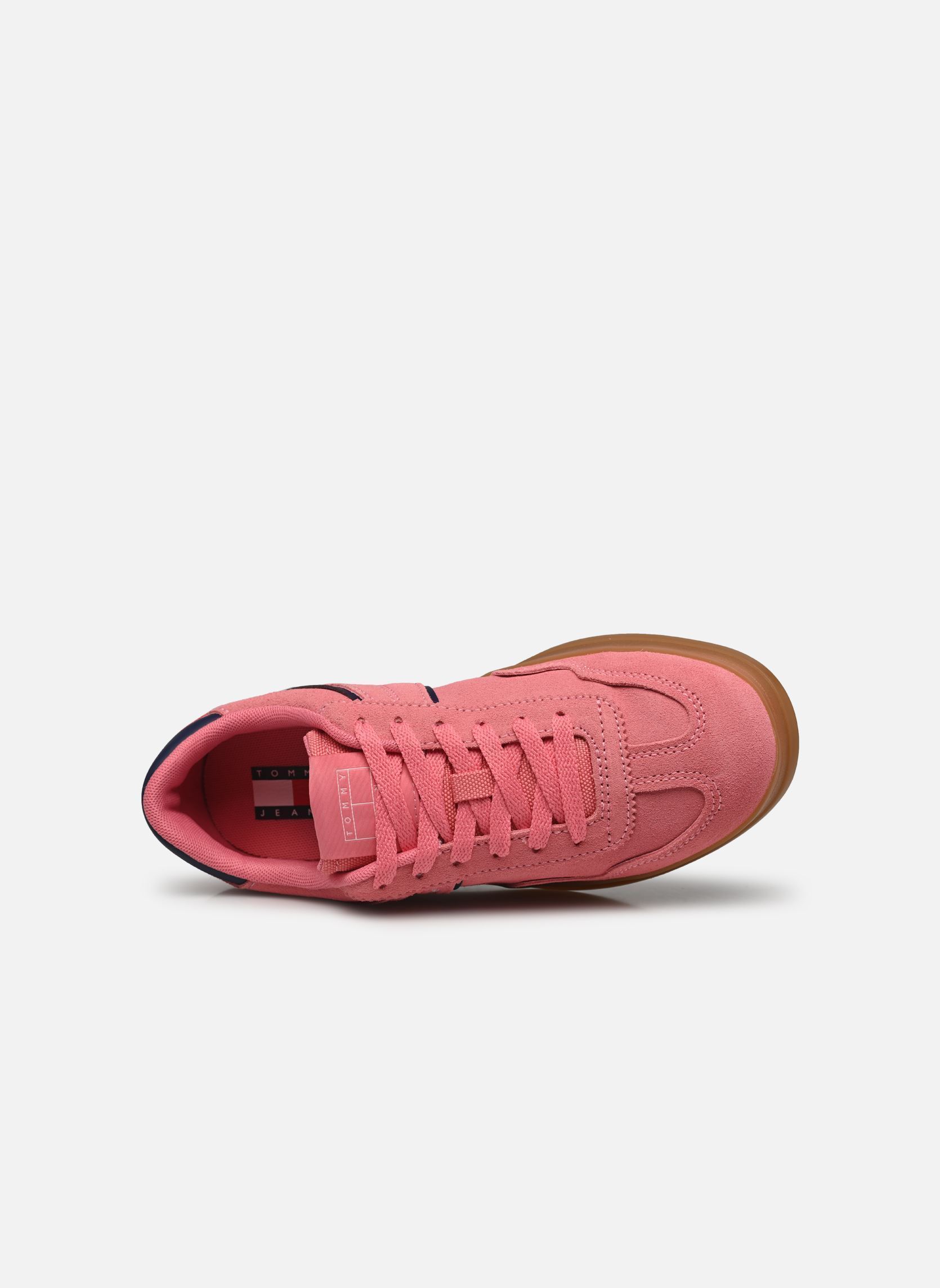 Baskets The Greenwich Suede femme rose Tommy Jeans Baskets The Greenwich Suede femme rose PREPPY PINK