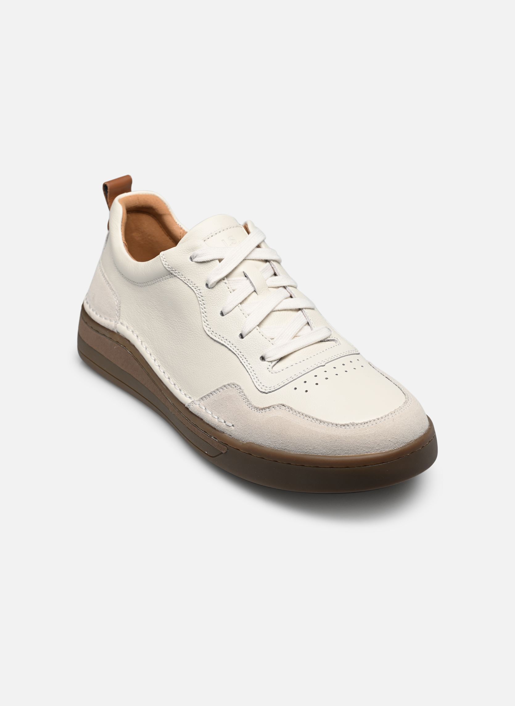 Niedrige Sneaker Cleve 01 herren weiß Josef Seibel Niedrige Sneaker Cleve 01 herren weiß Weiss