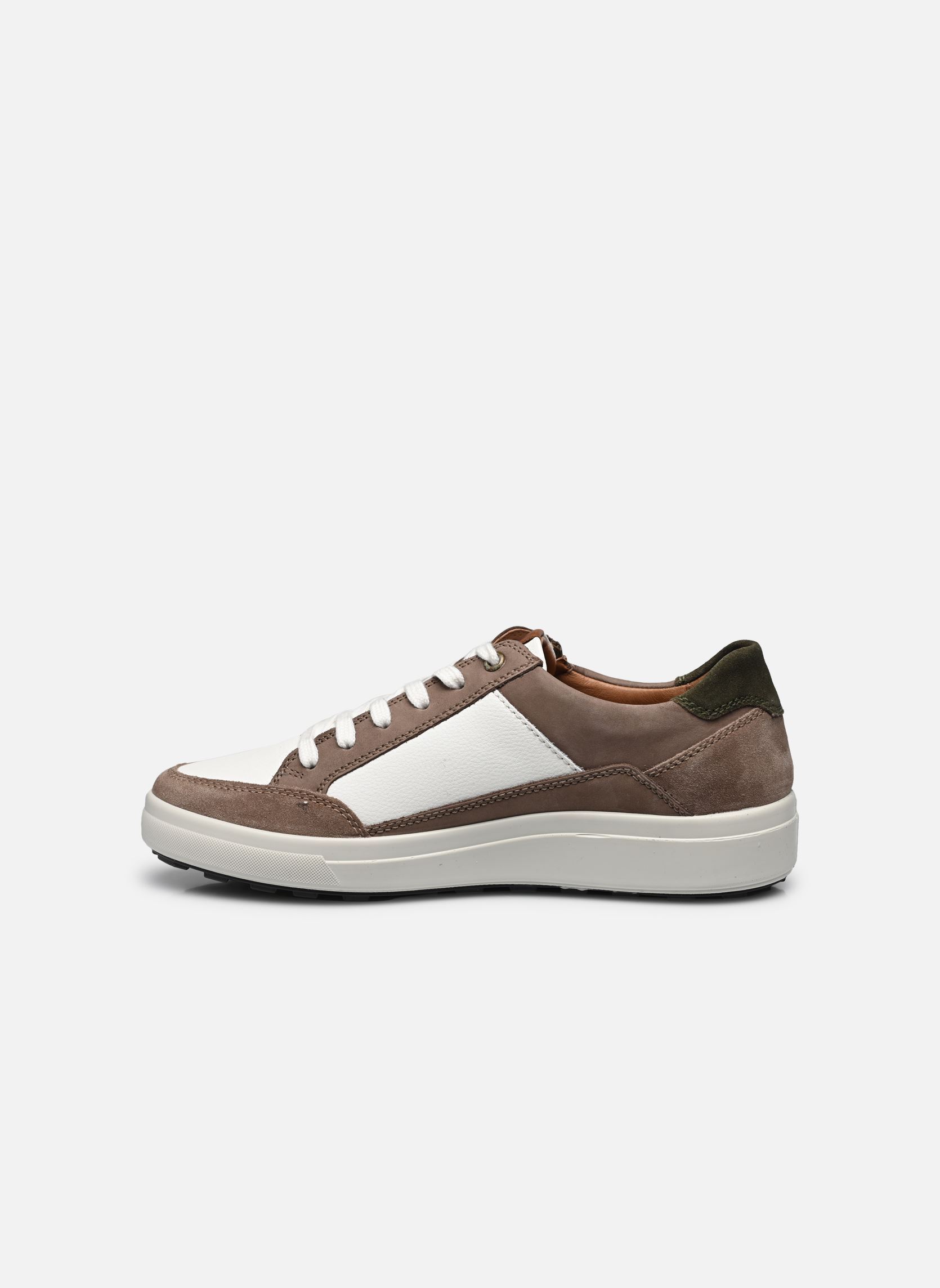 Niedrige Sneaker Maddox 07 herren beige Josef Seibel Niedrige Sneaker Maddox 07 herren beige Weiss-Taupe