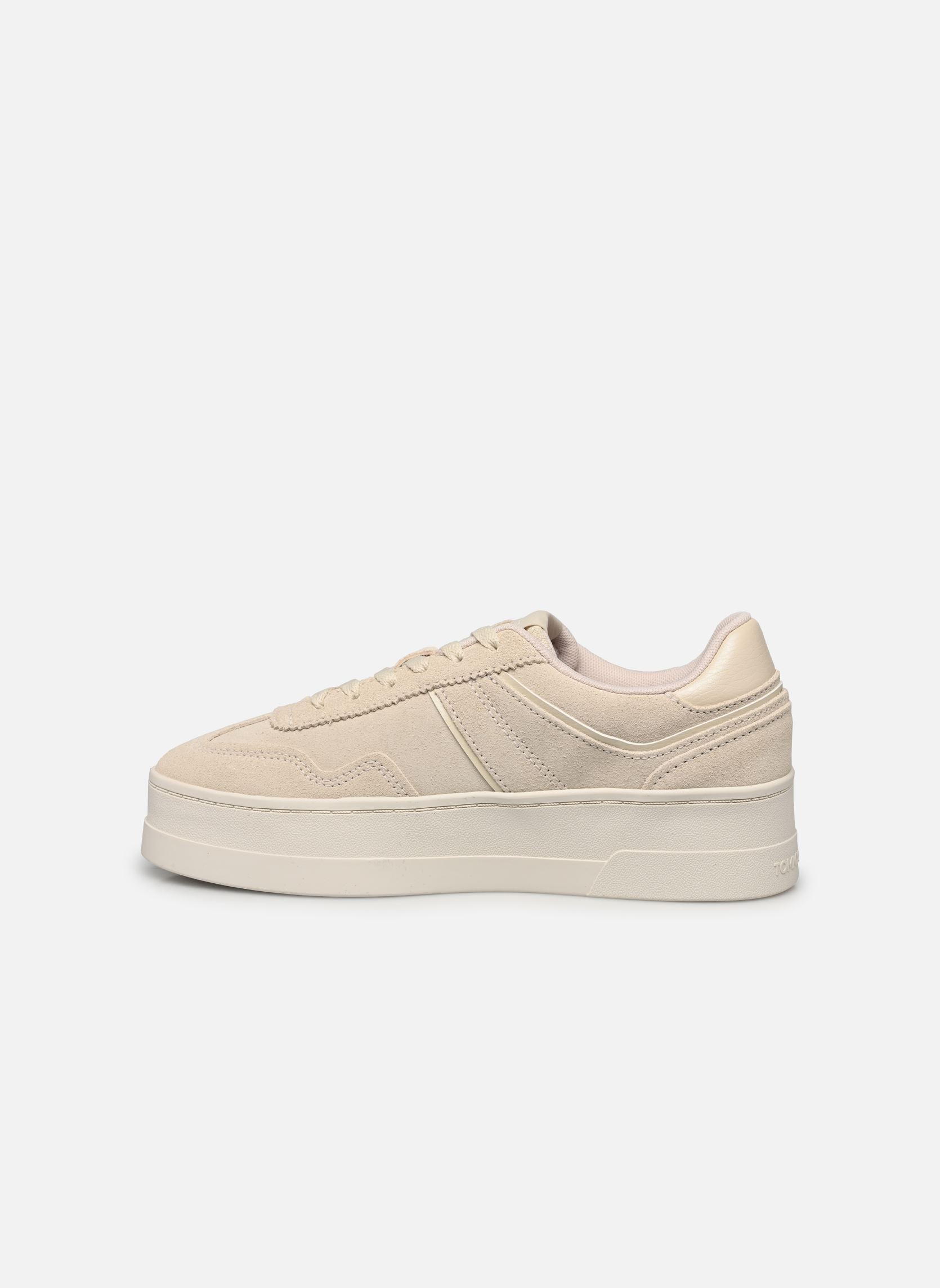 Sneakers The Greenwich Flatfo donna beige Tommy Jeans Sneakers The Greenwich Flatfo donna beige NEWSPRINT