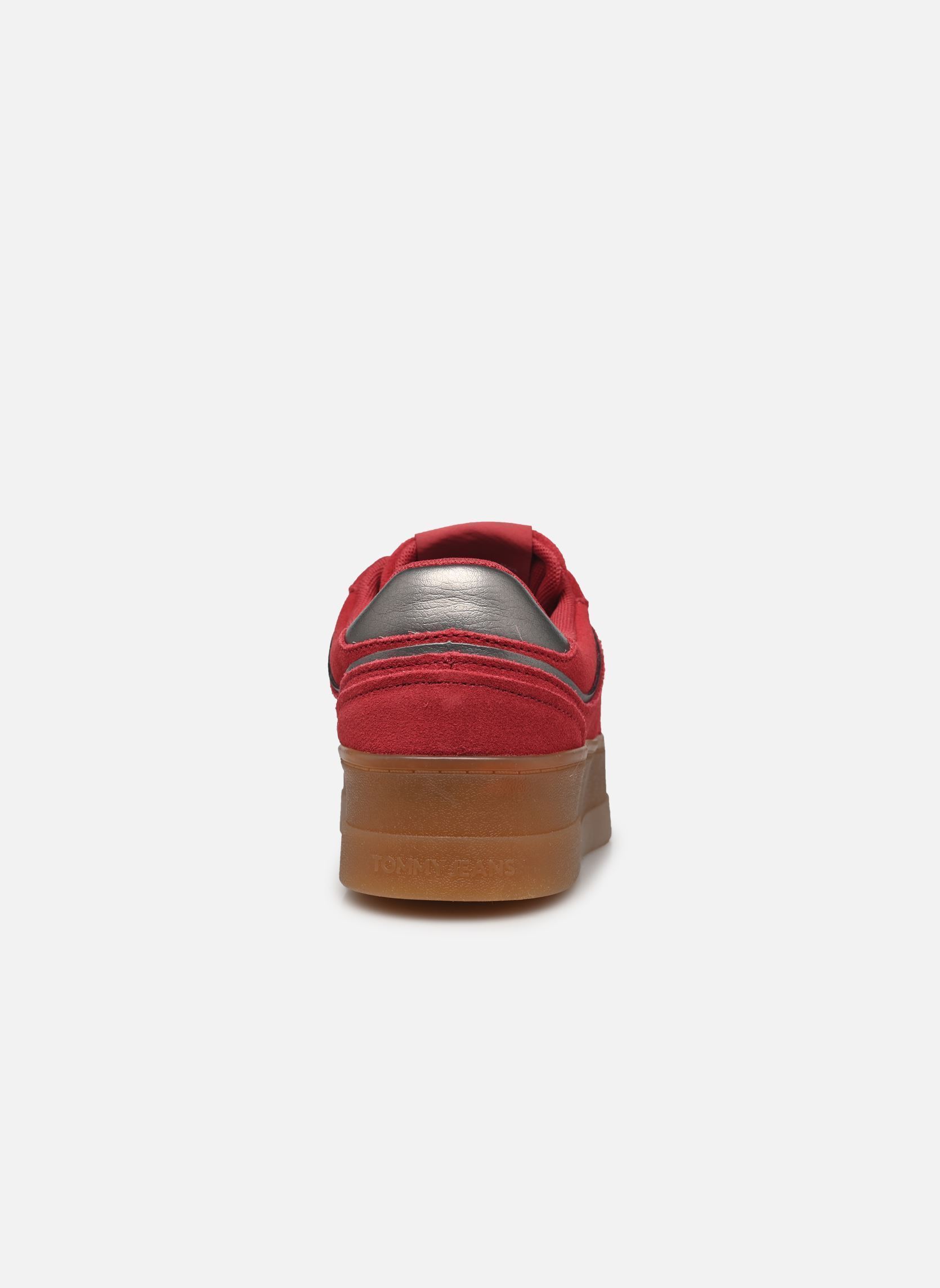 Zapatillas The Greenwich Flatfo mujer rojo Tommy Jeans Zapatillas The Greenwich Flatfo mujer rojo CRANBERRY CRUSH