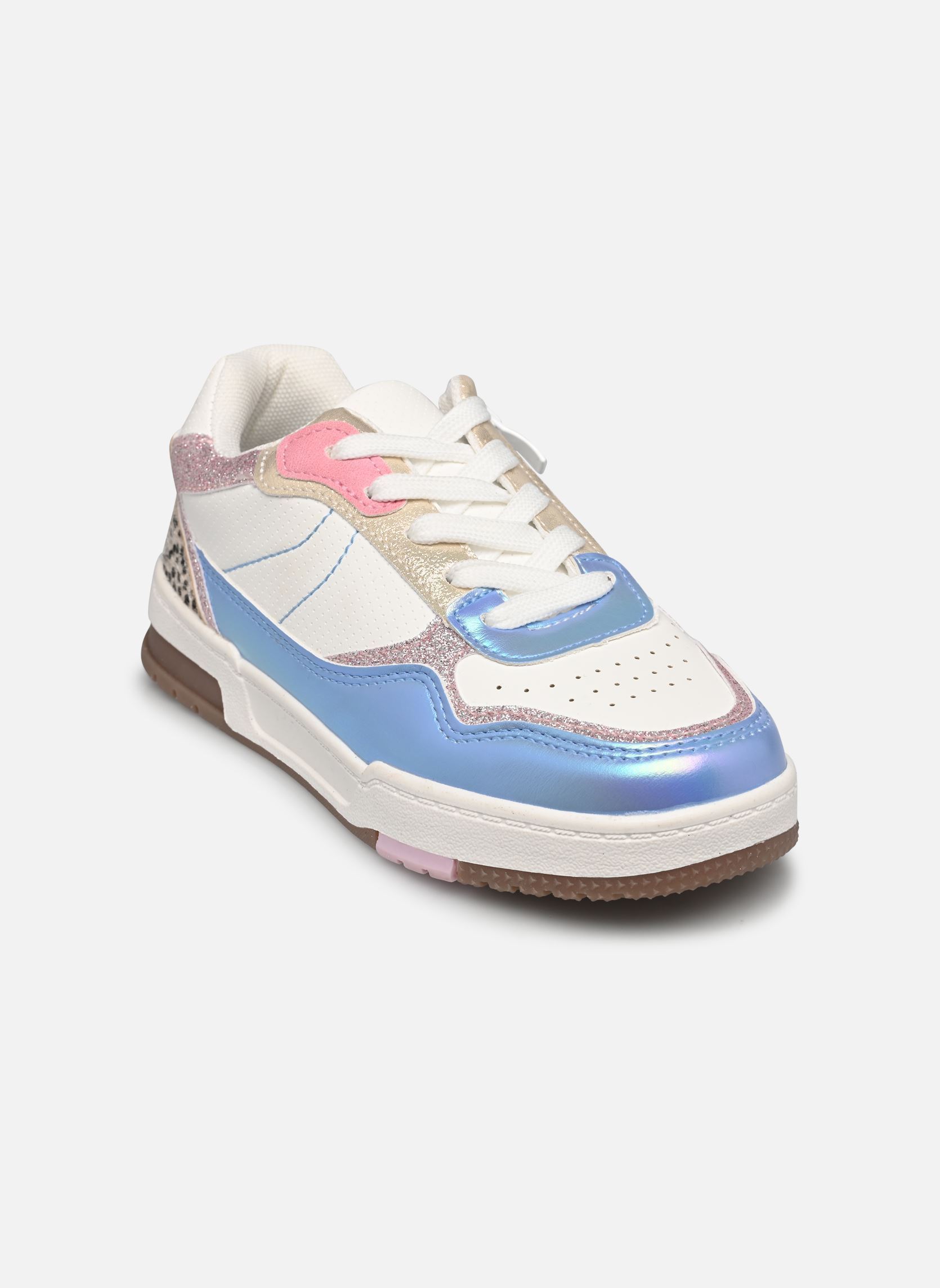 Lage sneakers Basket THECI meisjes wit MADE BY Lage sneakers Basket THECI meisjes wit BLANC