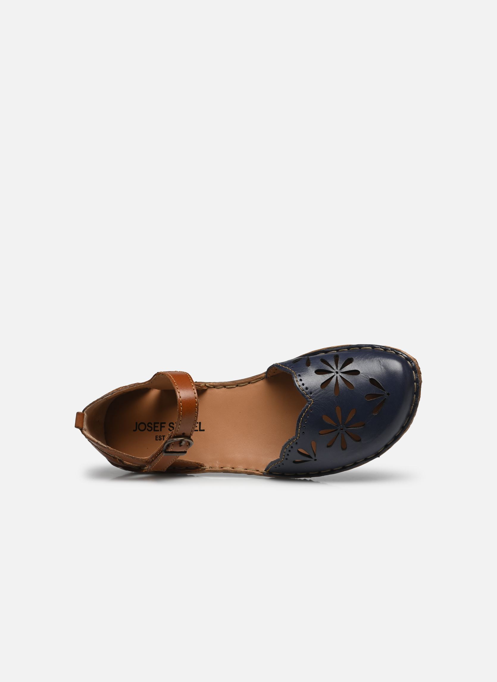 Sandales plates Rosalie 04 femme bleu Josef Seibel Sandales plates Rosalie 04 femme bleu SHARK-KOMBI