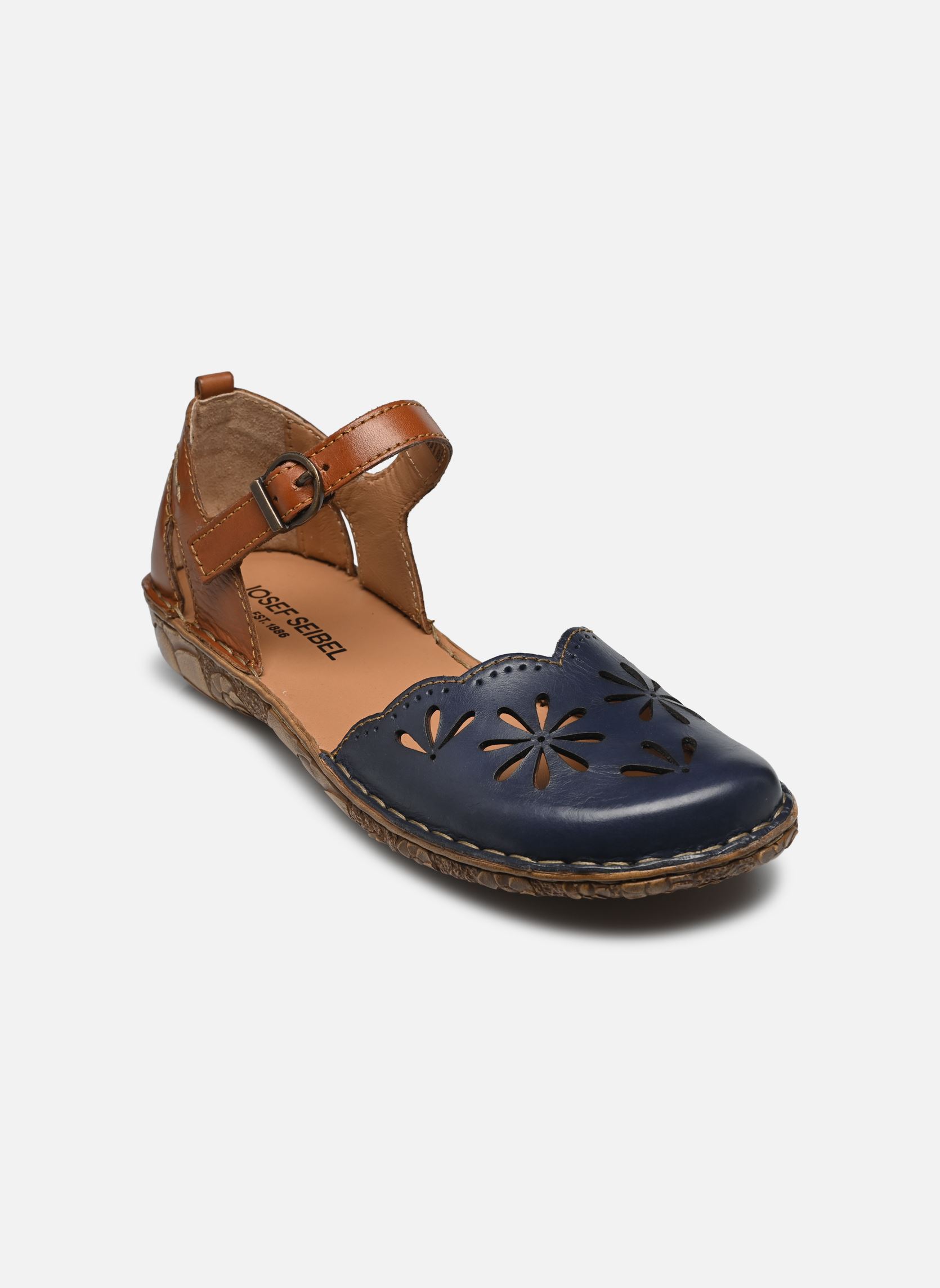Sandales plates Rosalie 04 femme bleu Josef Seibel Sandales plates Rosalie 04 femme bleu SHARK-KOMBI