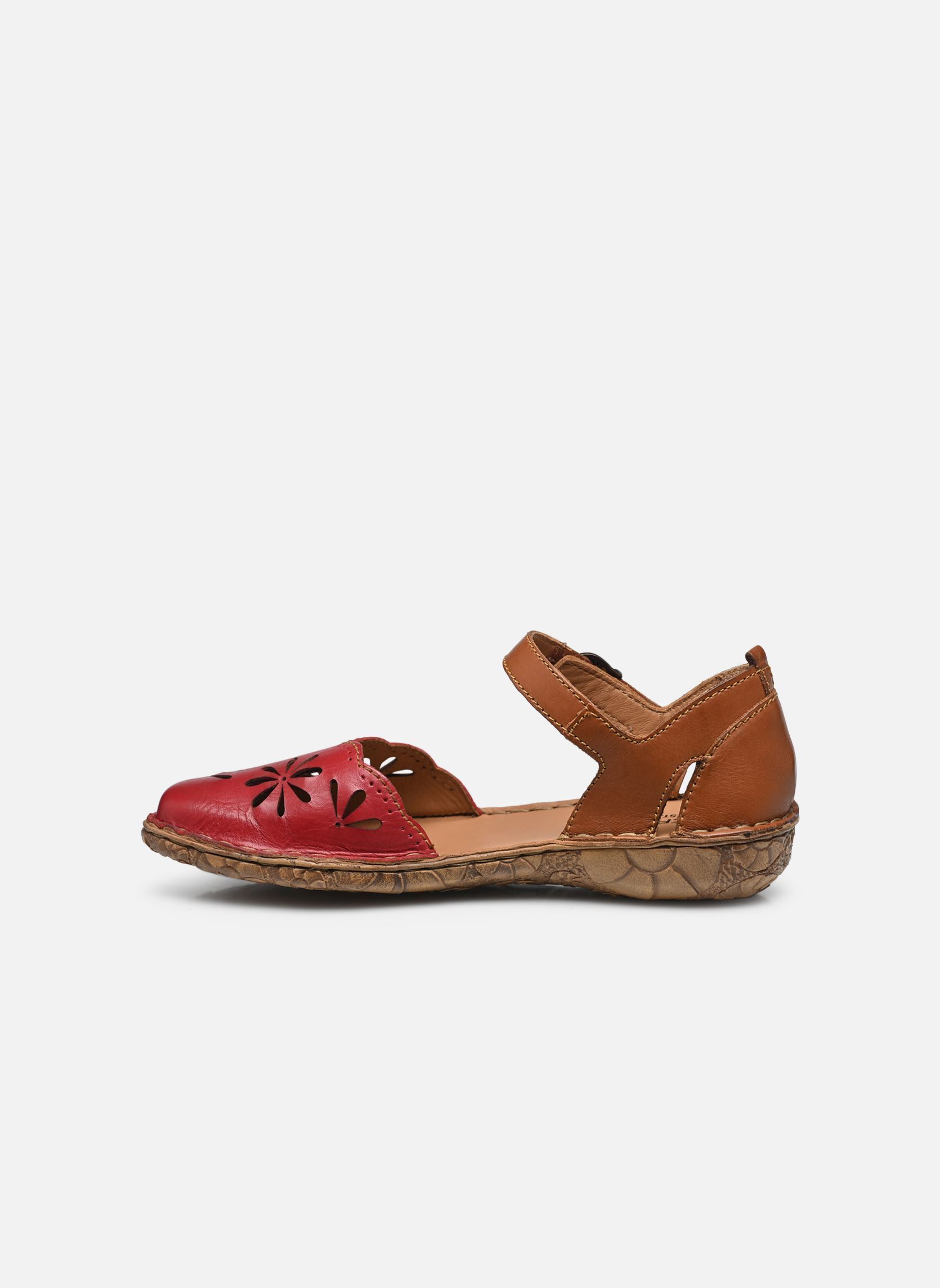 Flache Sandalen Rosalie 04 damen rot Josef Seibel Flache Sandalen Rosalie 04 damen rot Rubin-Kombi