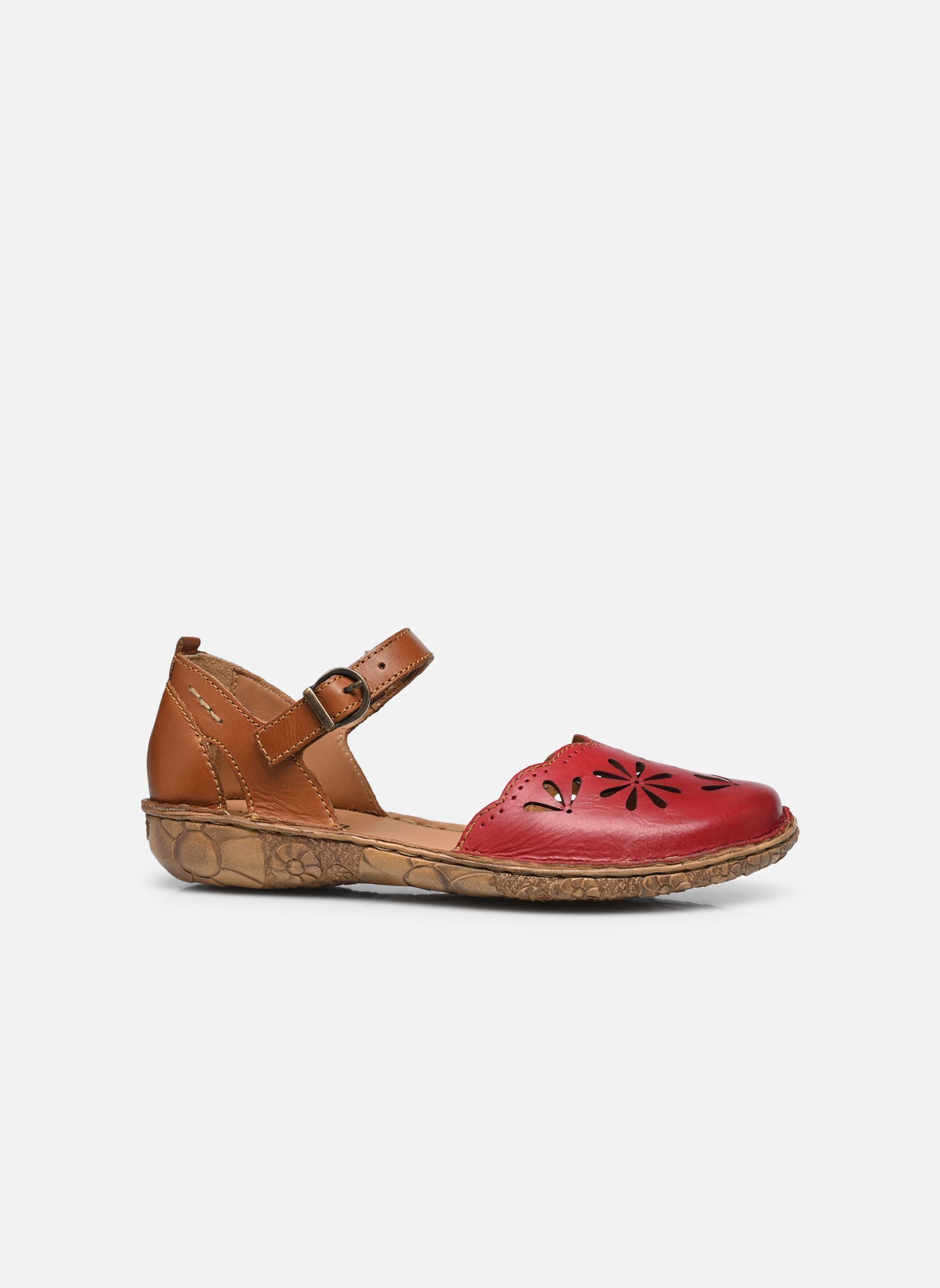Flache Sandalen Rosalie 04 damen rot Josef Seibel Flache Sandalen Rosalie 04 damen rot Rubin-Kombi