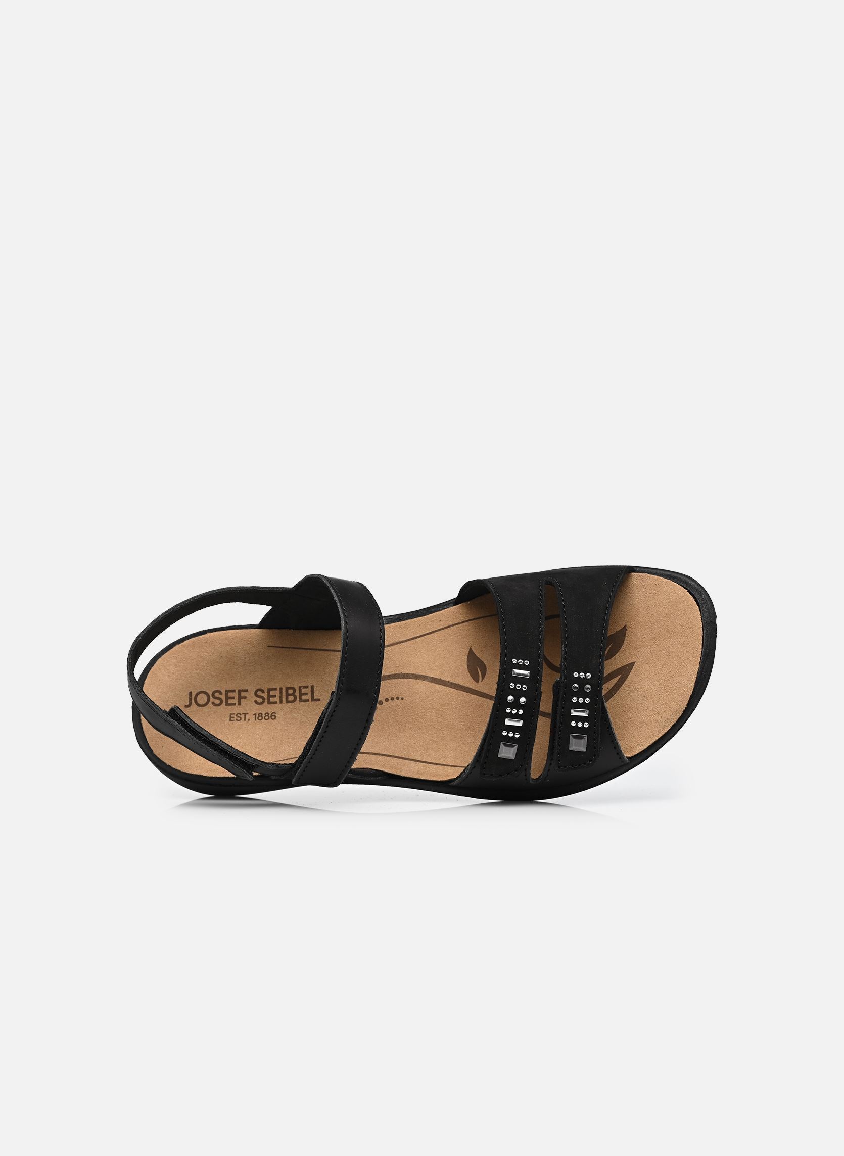 Sandales compensées et plateformes Ibiza 86 femme noir Josef Seibel Sandales compensées et plateformes Ibiza 86 femme noir Schwarz