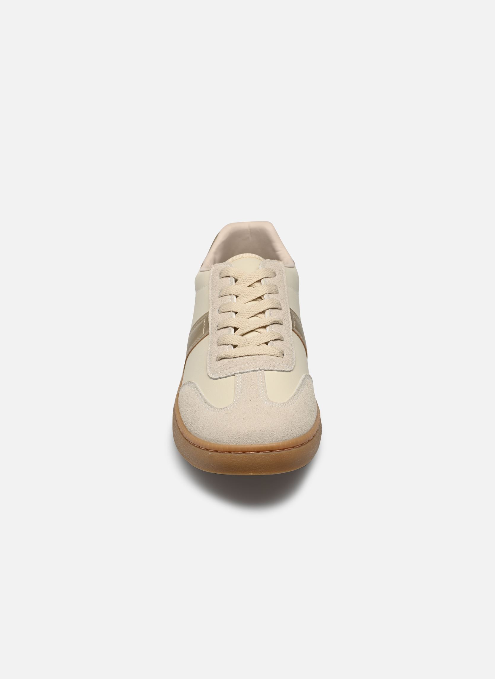 Sneakers basket THAHA dames wit MADE BY Sneakers basket THAHA dames wit ÉCRU