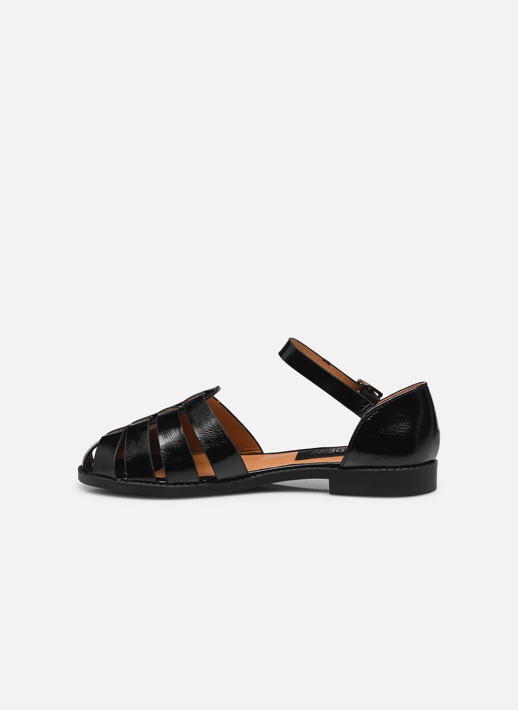 Sandales plates Sandale THIAGE femme noir MADE BY Sandales plates Sandale THIAGE femme noir NOIR