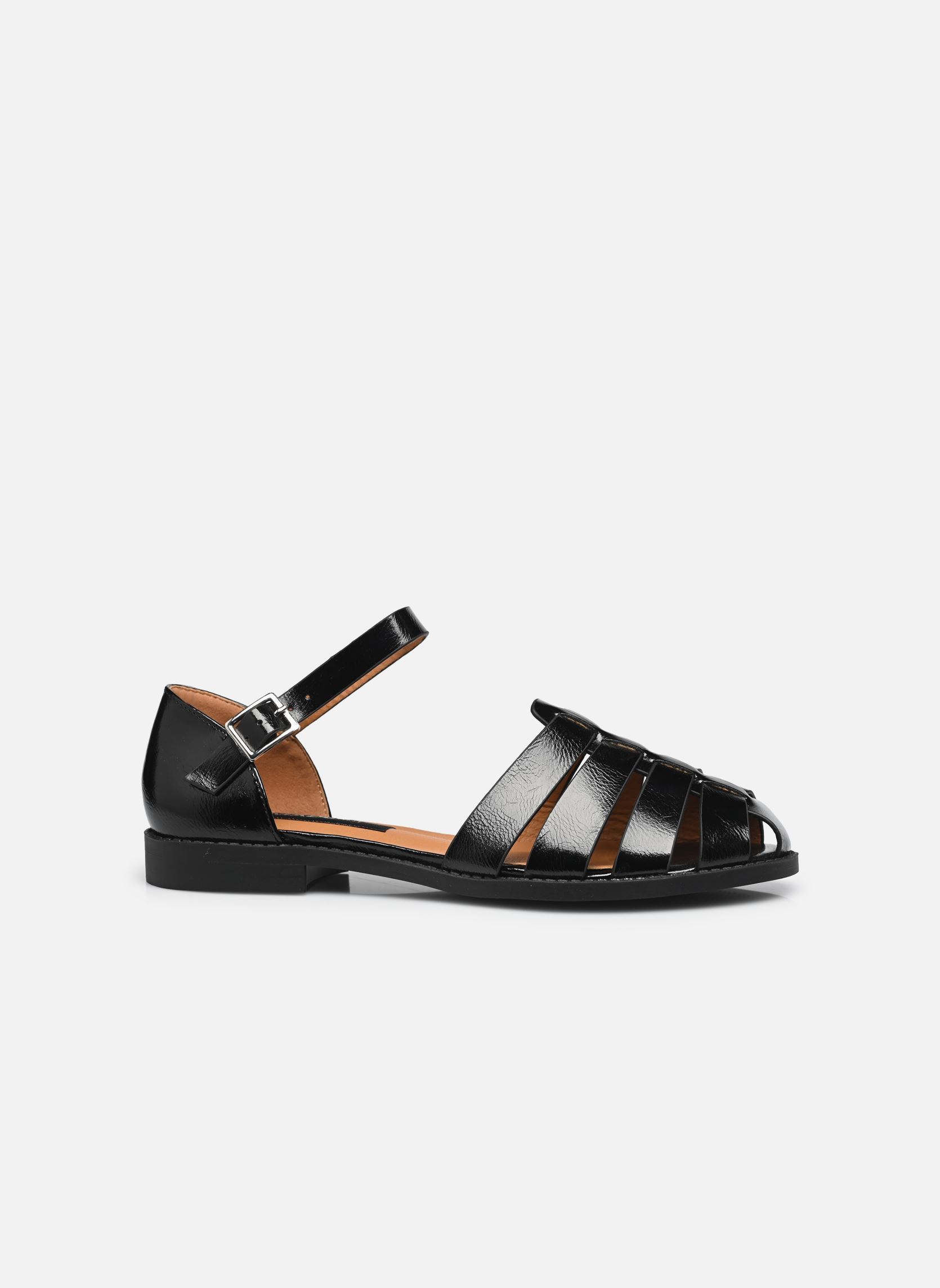 Sandales plates Sandale THIAGE femme noir MADE BY Sandales plates Sandale THIAGE femme noir NOIR