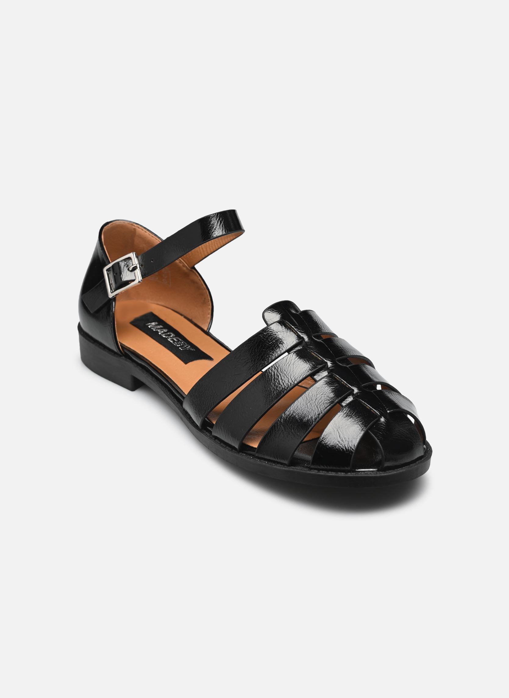 Sandales plates Sandale THIAGE femme noir MADE BY Sandales plates Sandale THIAGE femme noir NOIR