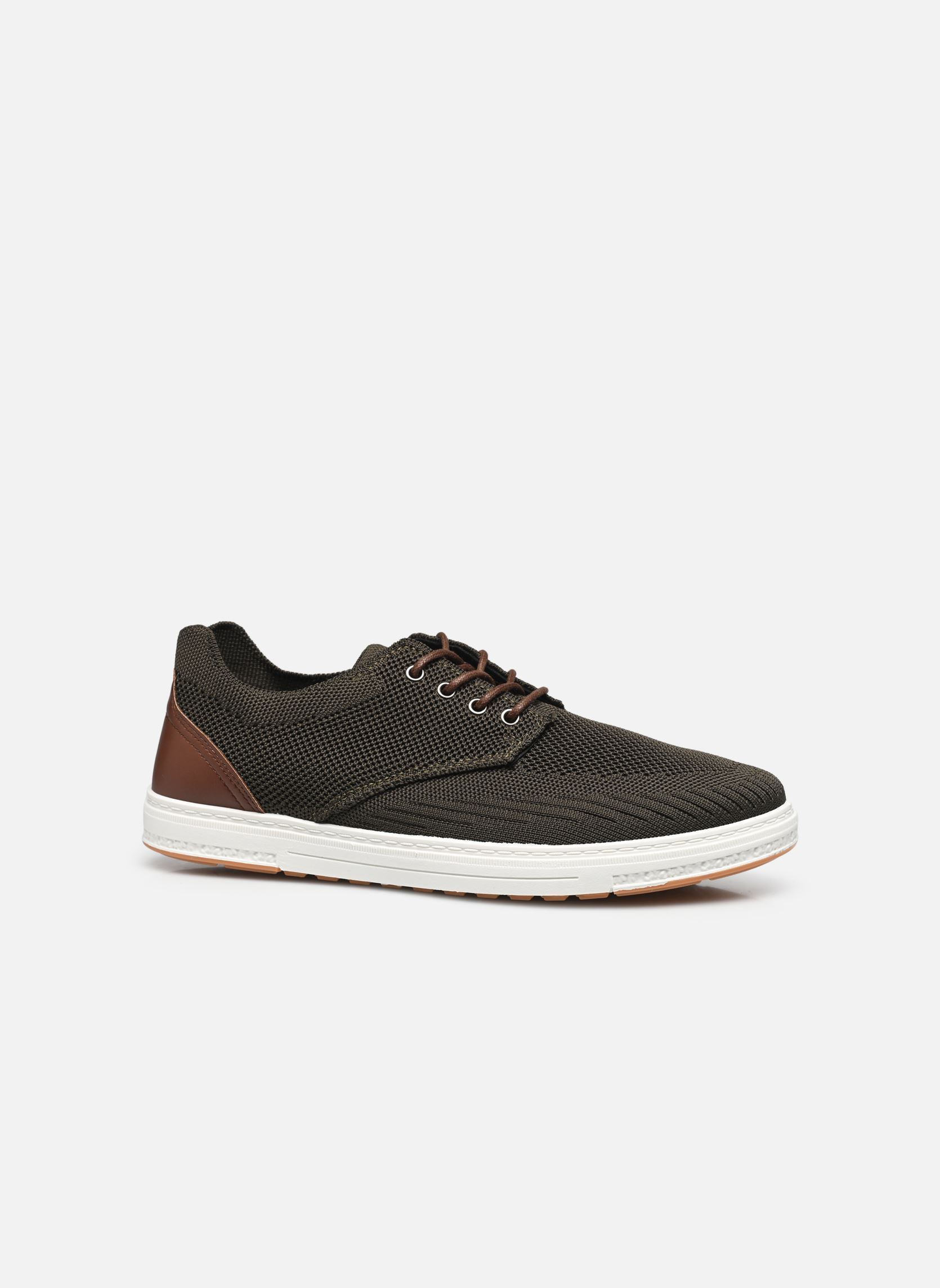 Baskets toile Basket THAVY homme vert MADE BY Baskets toile Basket THAVY homme vert KAKI