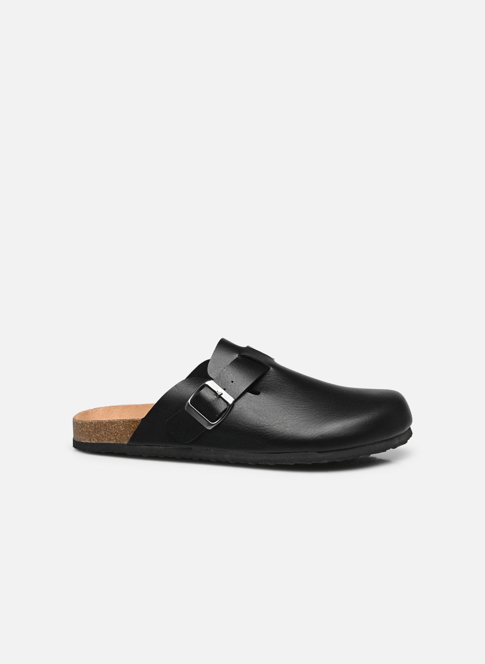 Pantoletten Mule THEBO herren schwarz MADE BY Pantoletten Mule THEBO herren schwarz NOIR