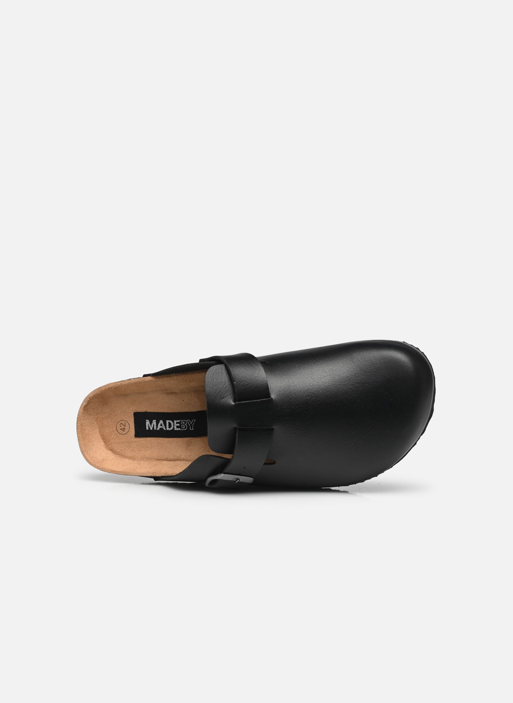Pantoletten Mule THEBO herren schwarz MADE BY Pantoletten Mule THEBO herren schwarz NOIR