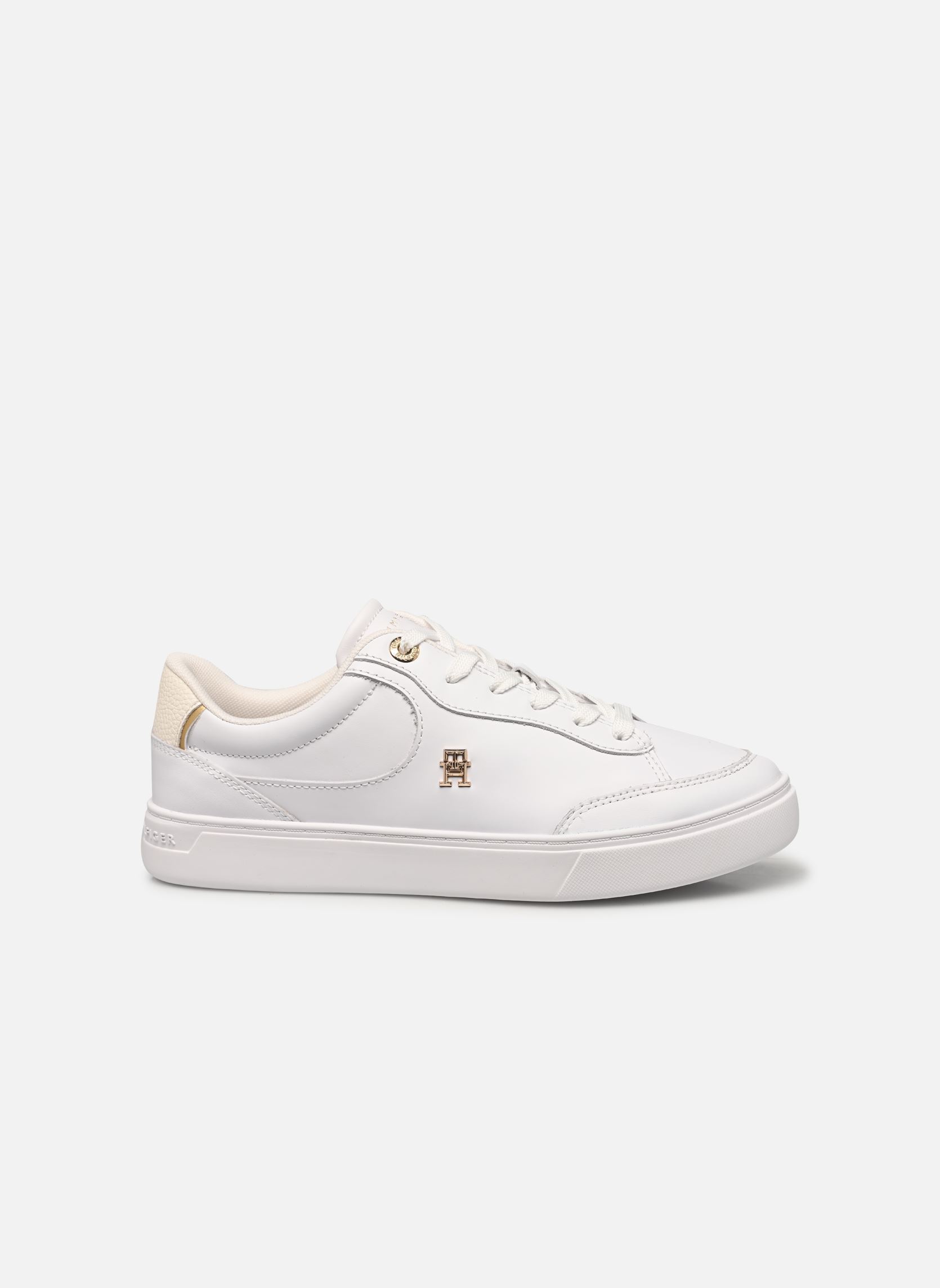 Baskets Essential Chic Court W femme blanc Tommy Hilfiger Baskets Essential Chic Court W femme blanc WHITE