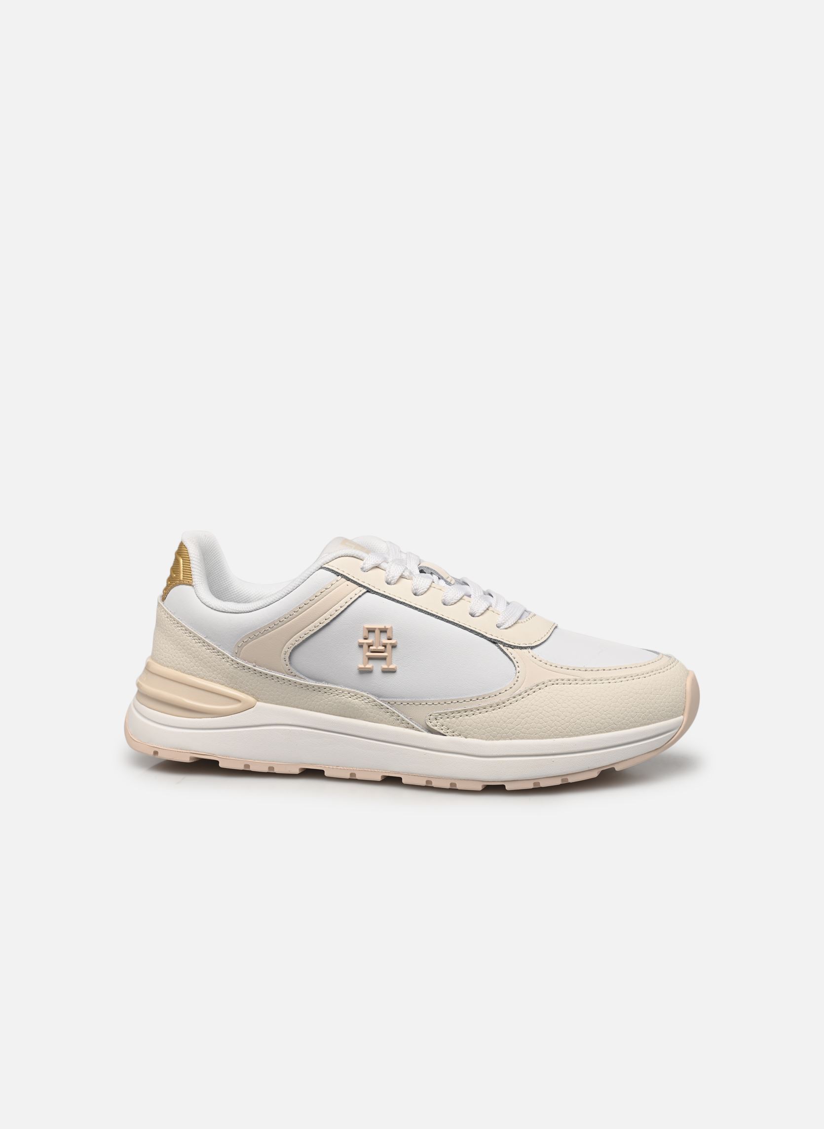 Baskets Casual Fashion Runne femme blanc Tommy Hilfiger Baskets Casual Fashion Runne femme blanc WHITE/IVORY PETAL