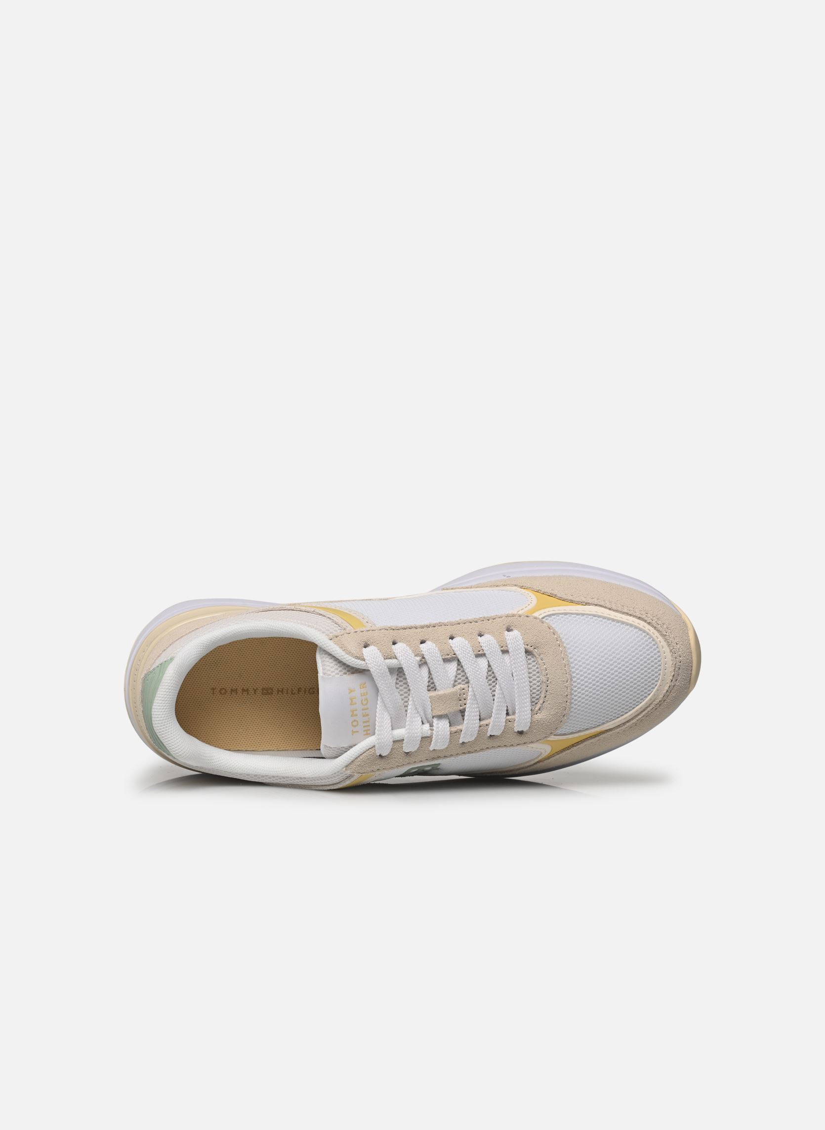 Sneakers Casual Fashion Runne dames beige Tommy Hilfiger Sneakers Casual Fashion Runne dames beige MUSLIN