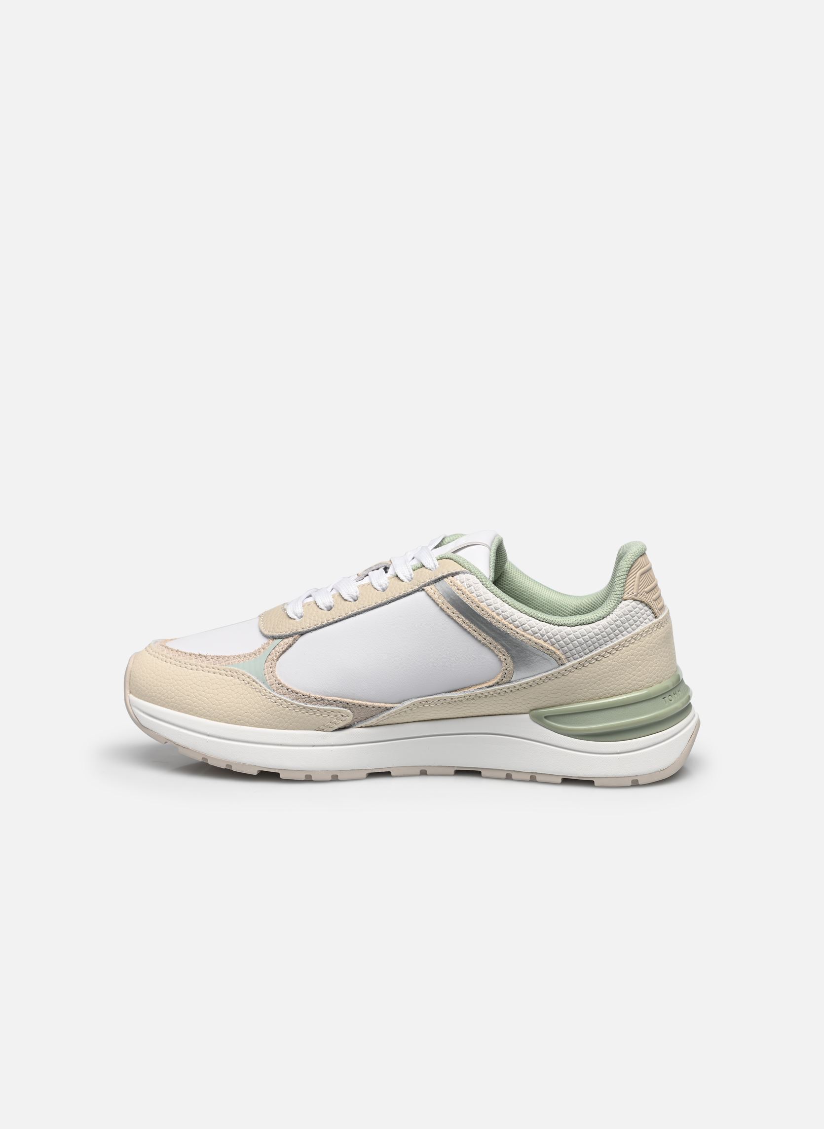 Sneaker Casual Fashion Runne damen weiß Tommy Hilfiger Sneaker Casual Fashion Runne damen weiß WHITE/BEIGE