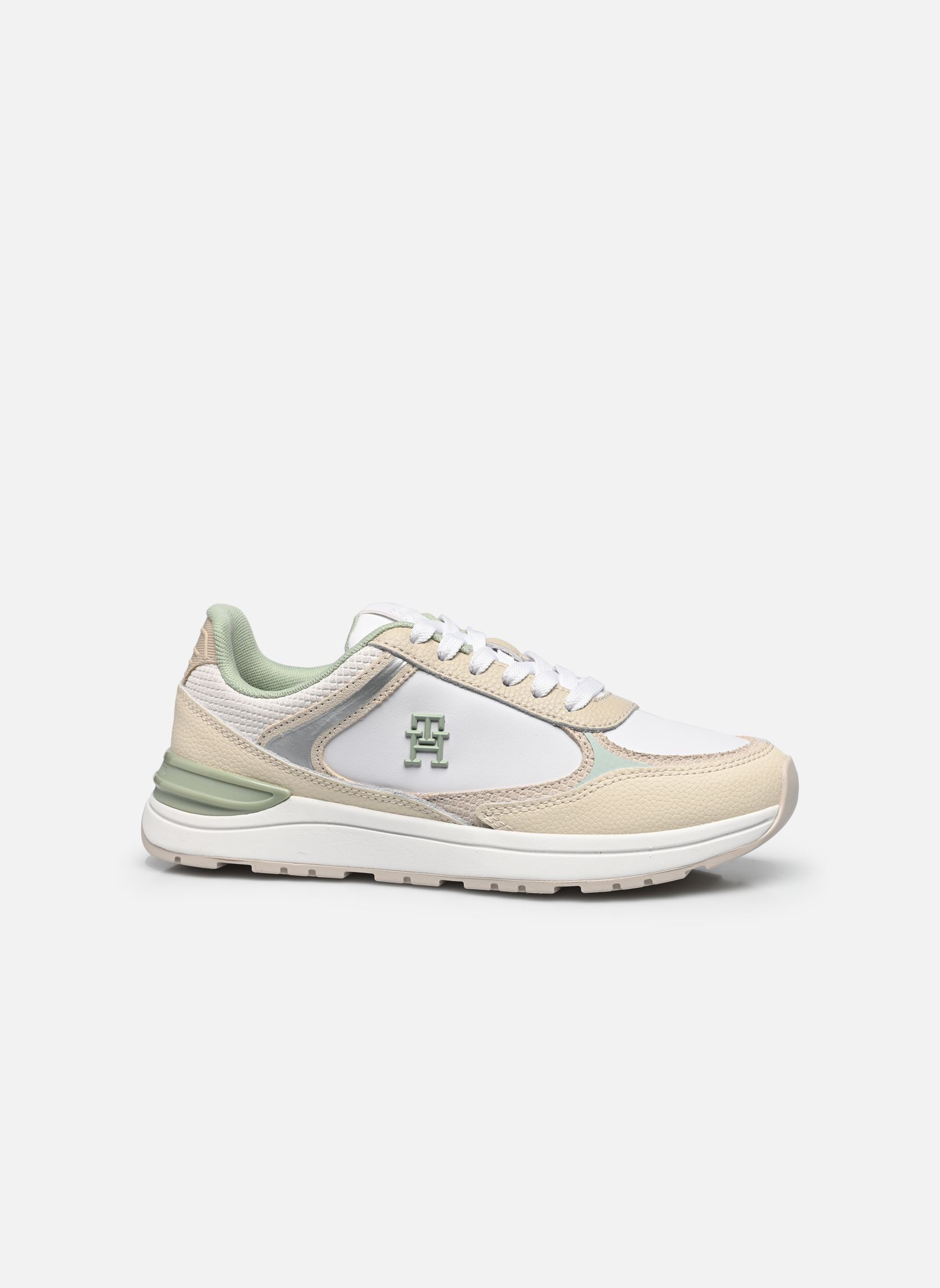 Sneaker Casual Fashion Runne damen weiß Tommy Hilfiger Sneaker Casual Fashion Runne damen weiß WHITE/BEIGE