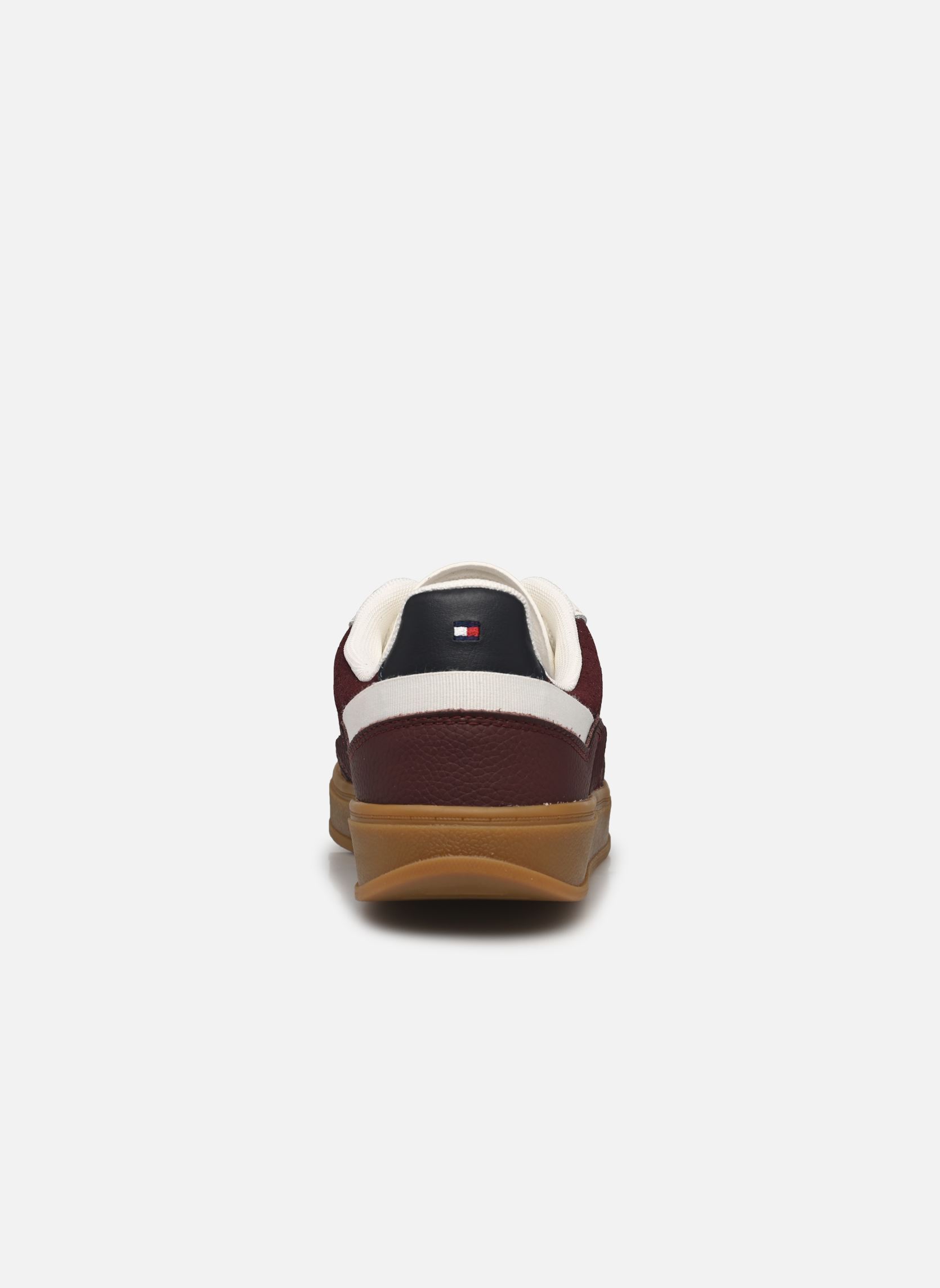 Baskets Th Heritage Sneaker femme bordeaux Tommy Hilfiger Baskets Th Heritage Sneaker femme bordeaux BURGUNDY VELVET/ECRU