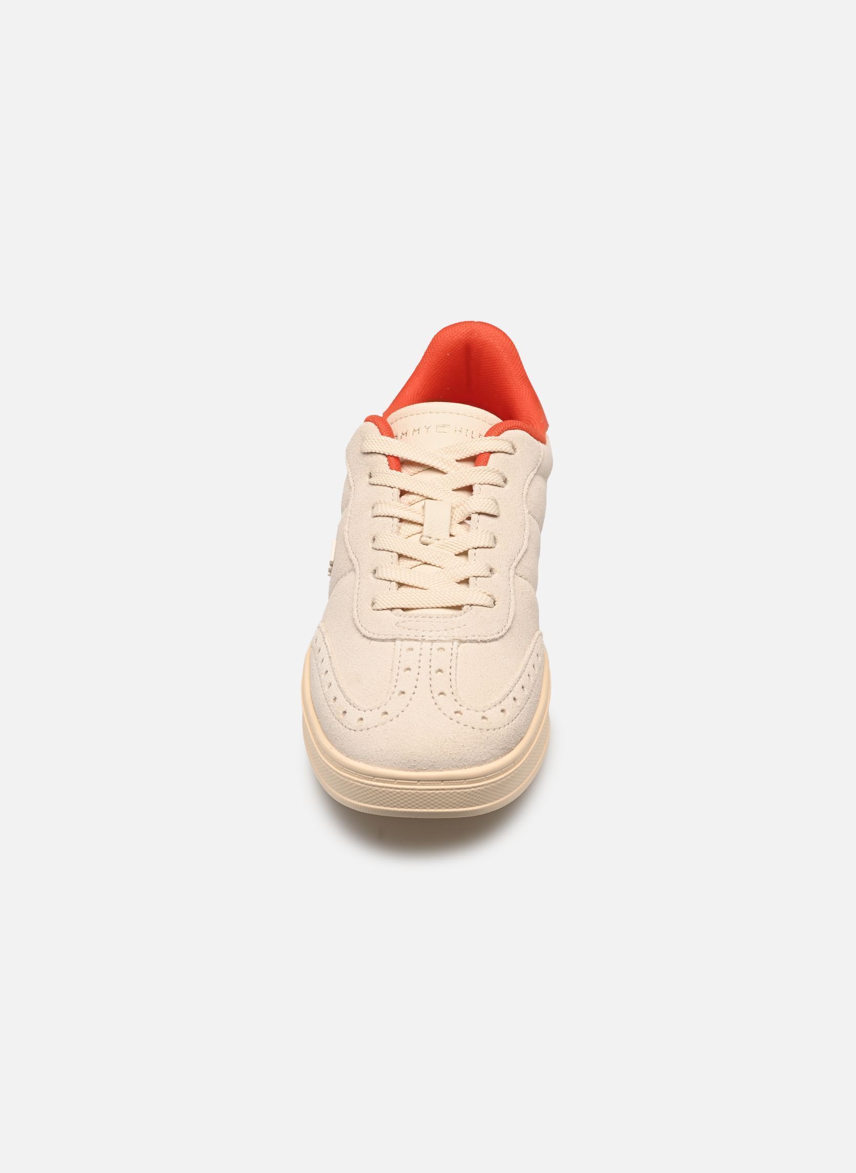 Niedrige Sneaker Th Heritage Sneaker damen beige Tommy Hilfiger Niedrige Sneaker Th Heritage Sneaker damen beige BEIGE