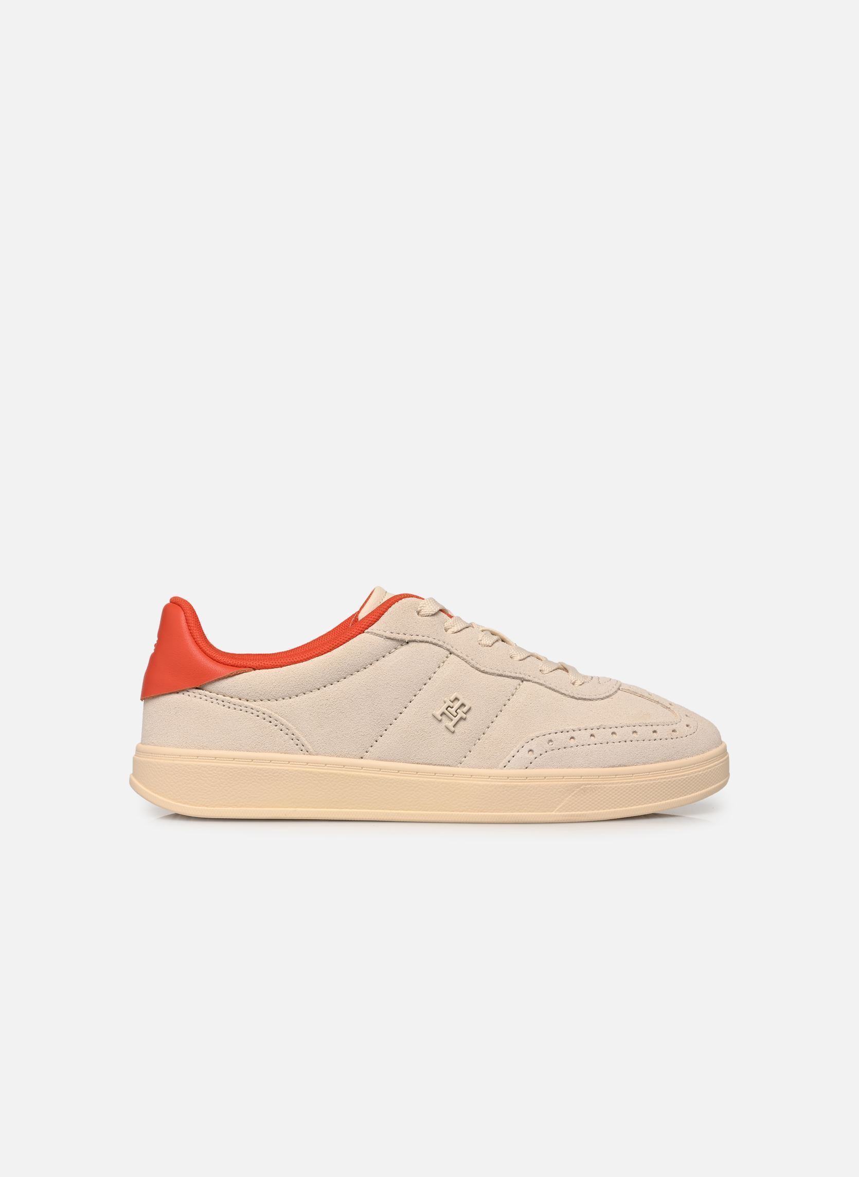 Niedrige Sneaker Th Heritage Sneaker damen beige Tommy Hilfiger Niedrige Sneaker Th Heritage Sneaker damen beige BEIGE