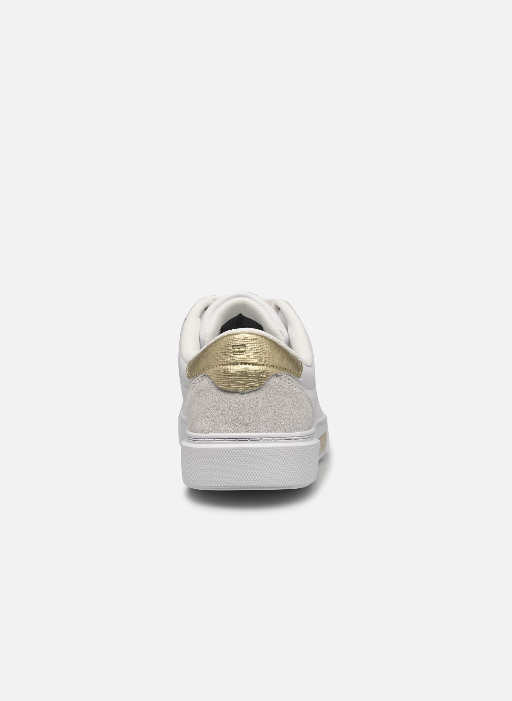 Baskets Chic Court Sneaker femme blanc Tommy Hilfiger Baskets Chic Court Sneaker femme blanc WHITE