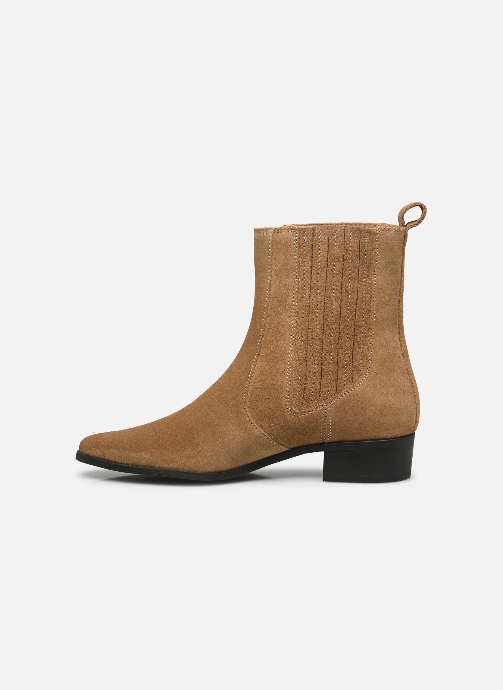 Stivaletti bassi Cowboy Chelsea Suede donna marrone Tommy Hilfiger Stivaletti bassi Cowboy Chelsea Suede donna marrone SAFARI CANVAS