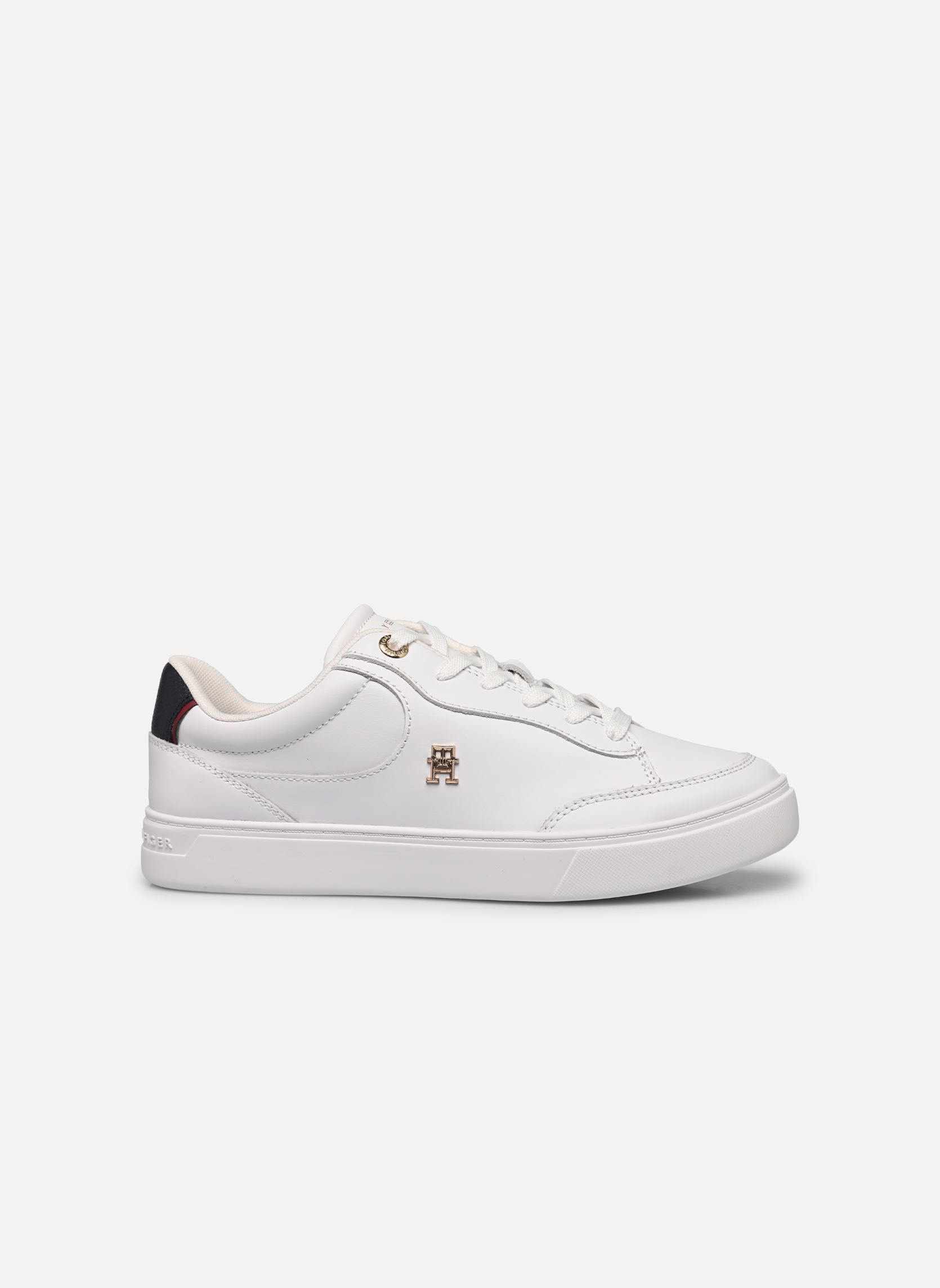 Baskets Essential Chic Court femme blanc Tommy Hilfiger Baskets Essential Chic Court femme blanc WHITE