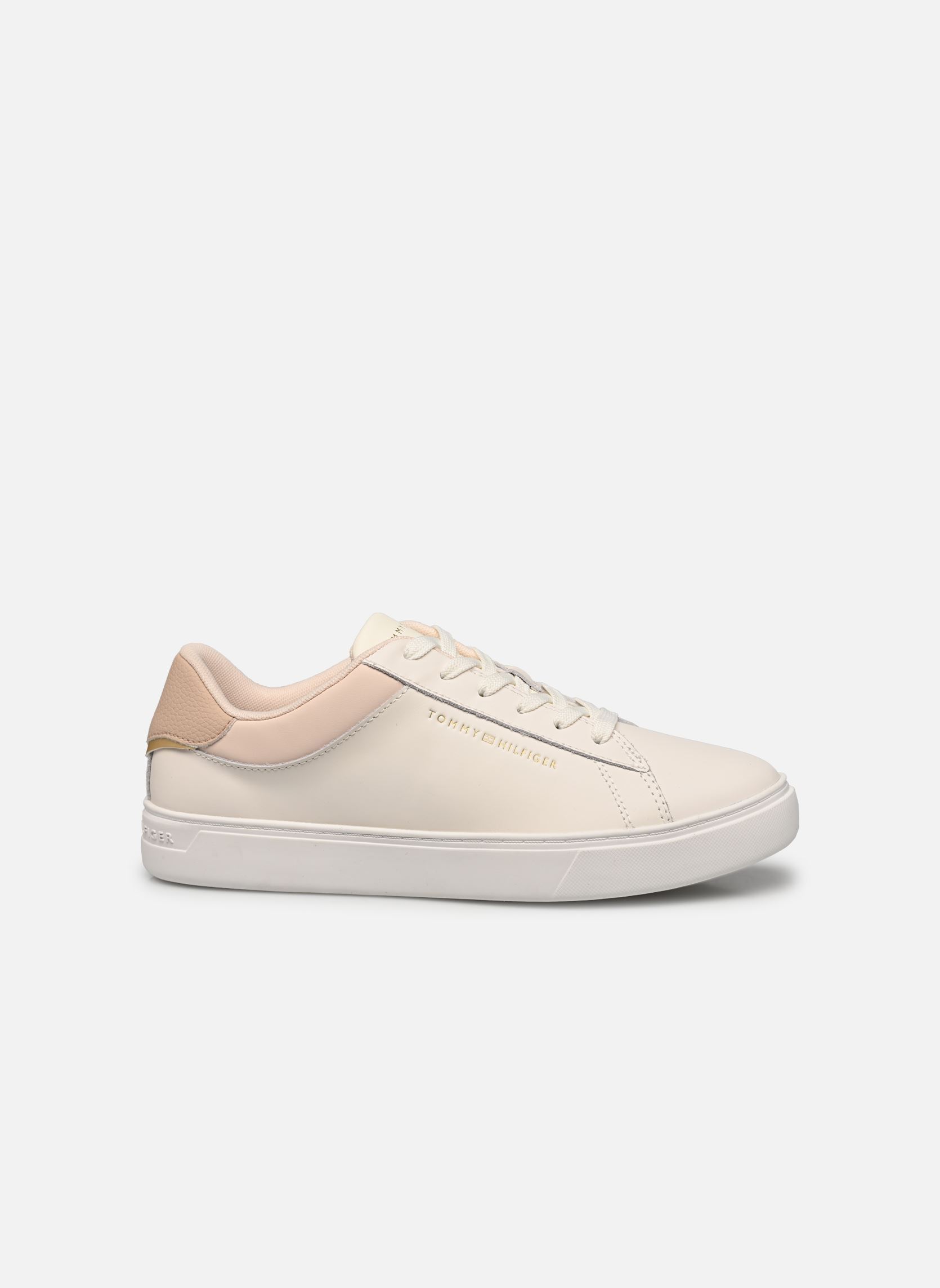 Baskets Essential Court Snea femme beige Tommy Hilfiger Baskets Essential Court Snea femme beige SUGARCANE