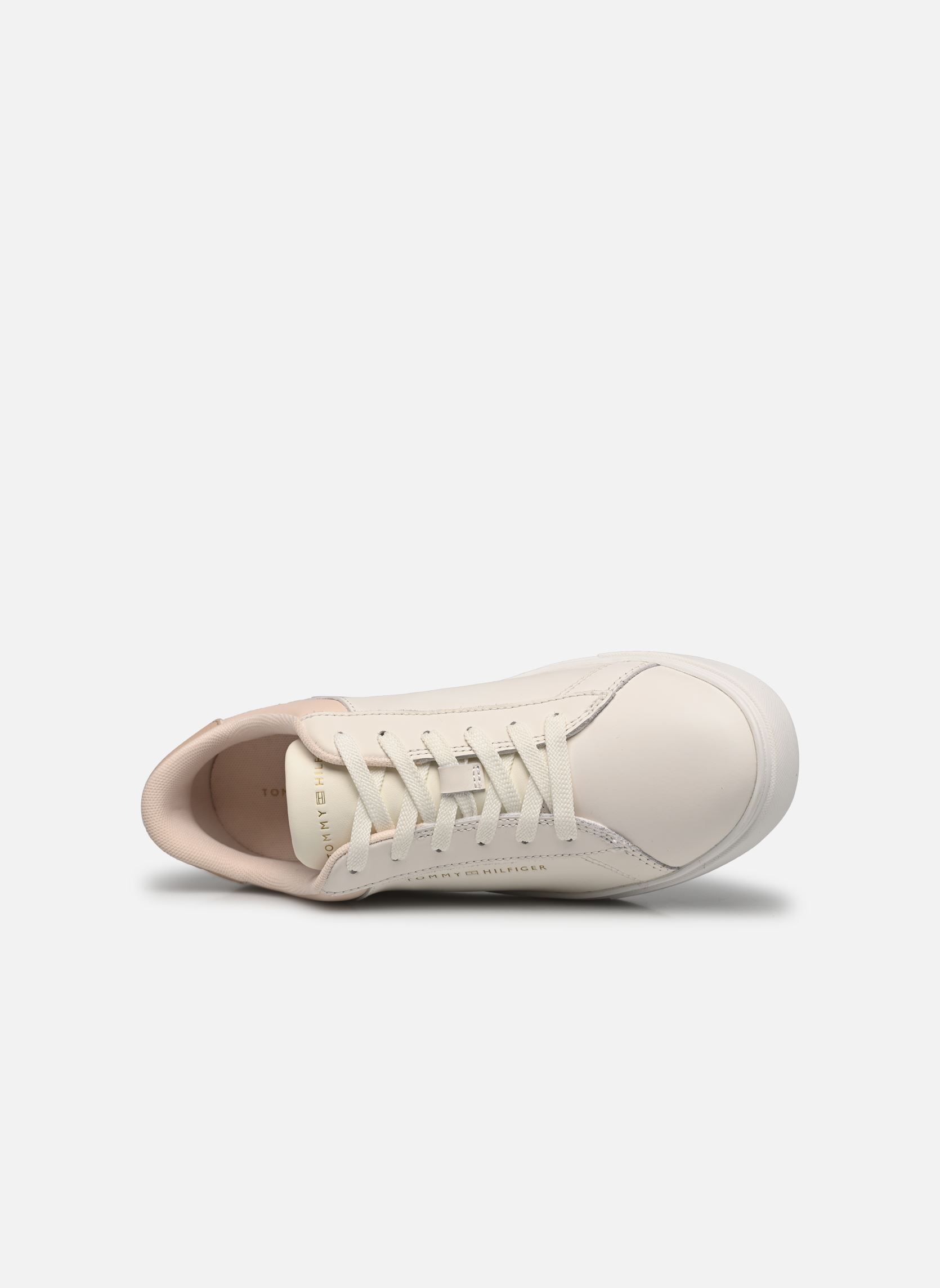 Baskets Essential Court Snea femme beige Tommy Hilfiger Baskets Essential Court Snea femme beige SUGARCANE