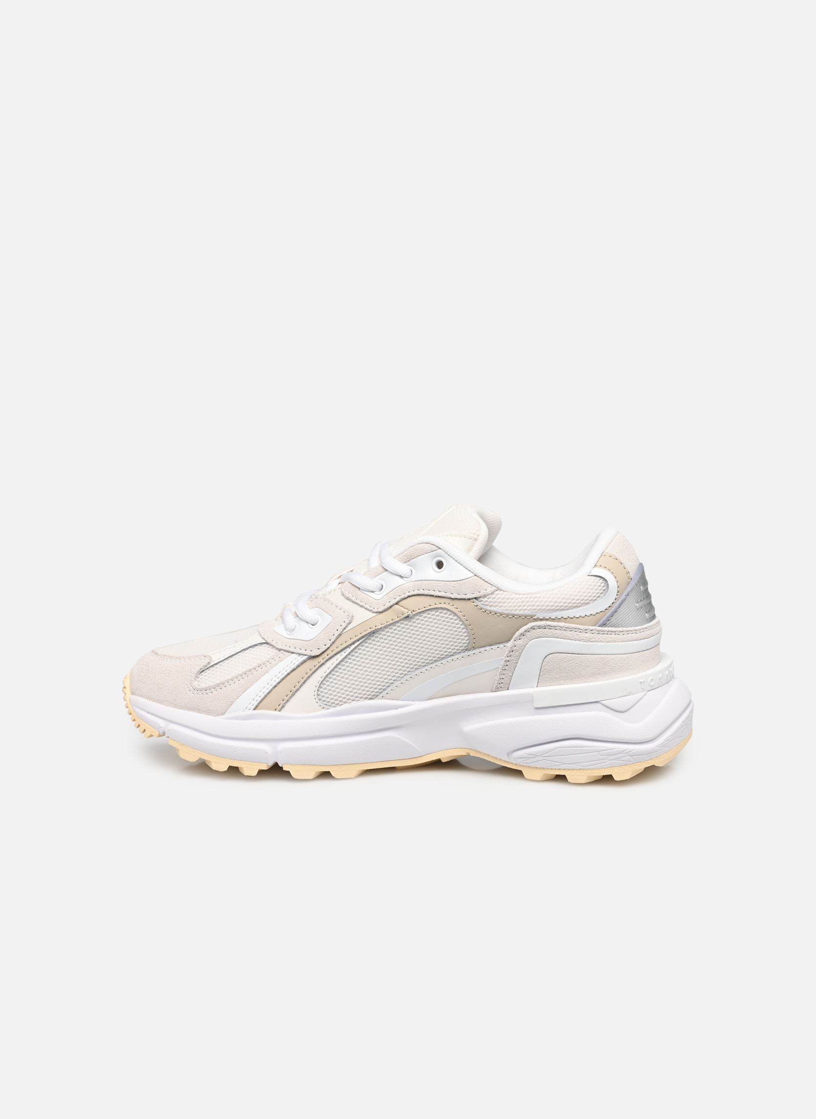 Baskets Th Modern Rugged Run femme beige Tommy Hilfiger Baskets Th Modern Rugged Run femme beige CLASSIC BEIGE/ANCIENT WHITE