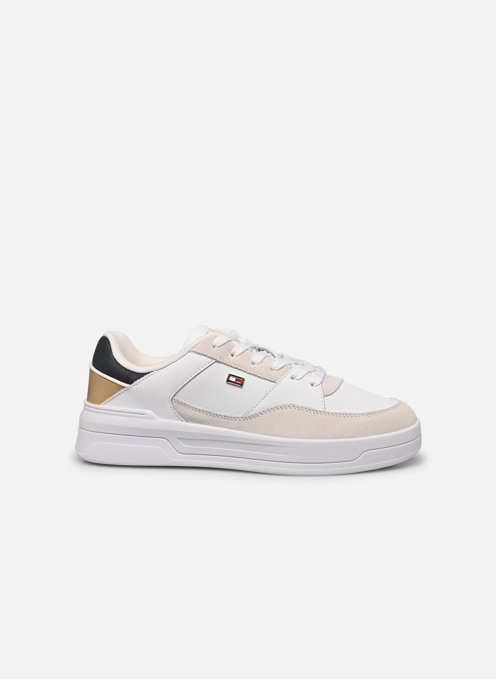 Sneaker Essent Basket Sneake damen weiß Tommy Hilfiger Sneaker Essent Basket Sneake damen weiß WHITE