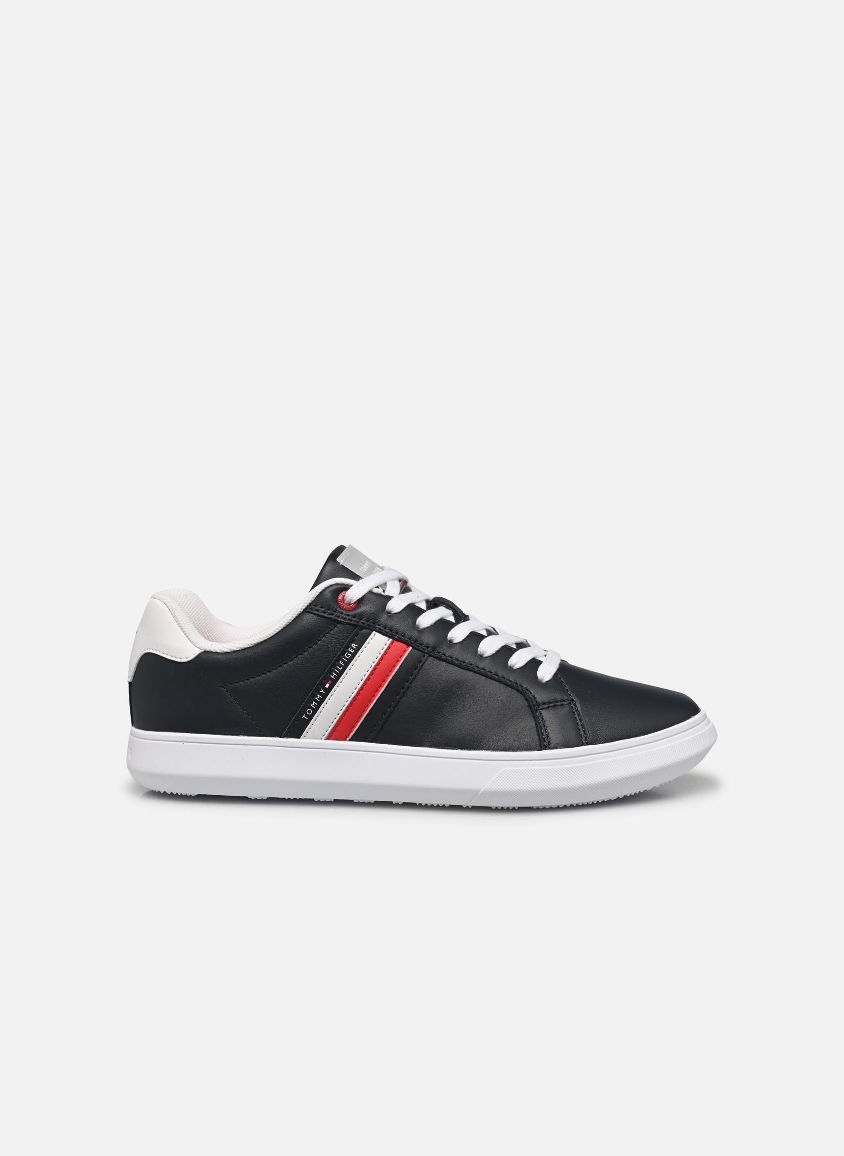 Baskets Essential Leather Cupsole AH24 homme bleu Tommy Hilfiger Baskets Essential Leather Cupsole AH24 homme bleu DESERT SKY